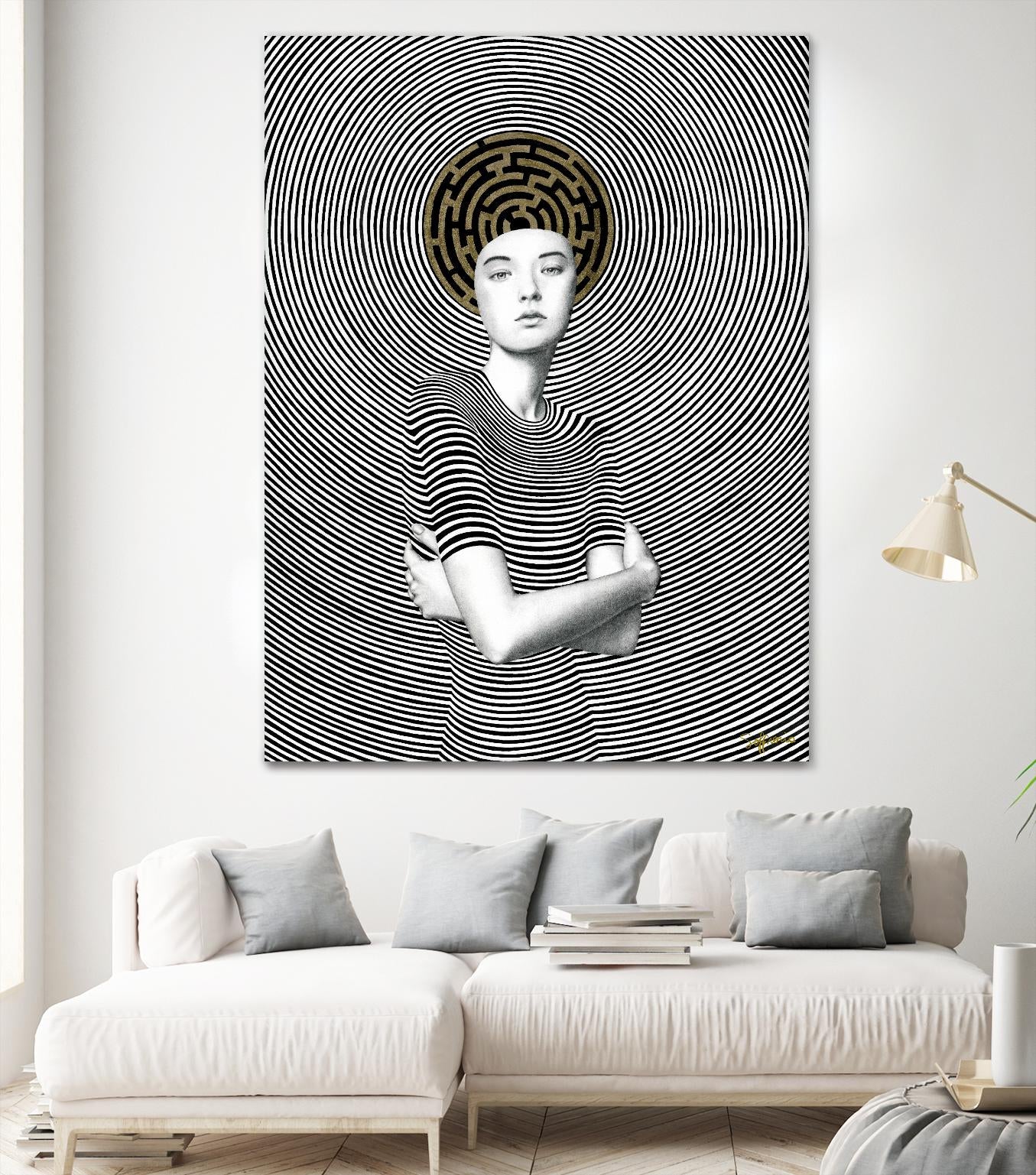 Odette by Sofia Bonati on GIANT ART - white men and women