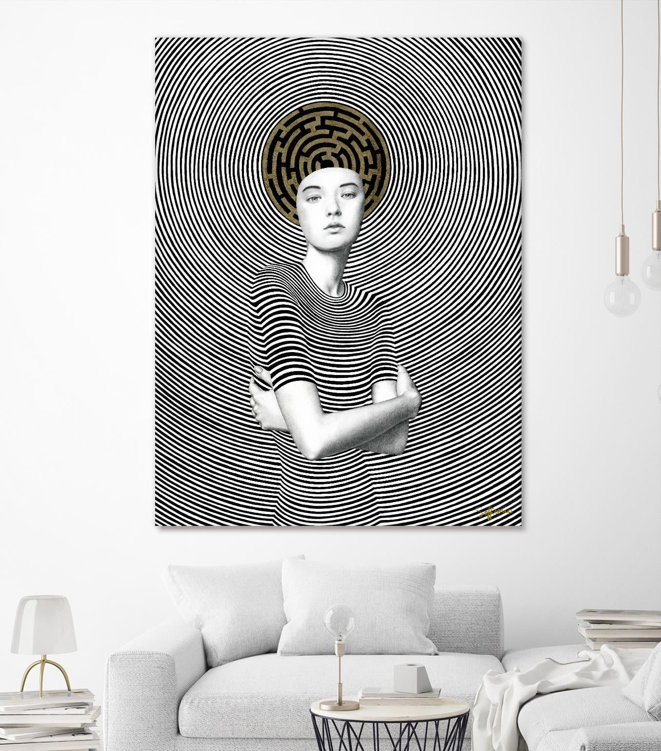 Odette by Sofia Bonati on GIANT ART - white men and women