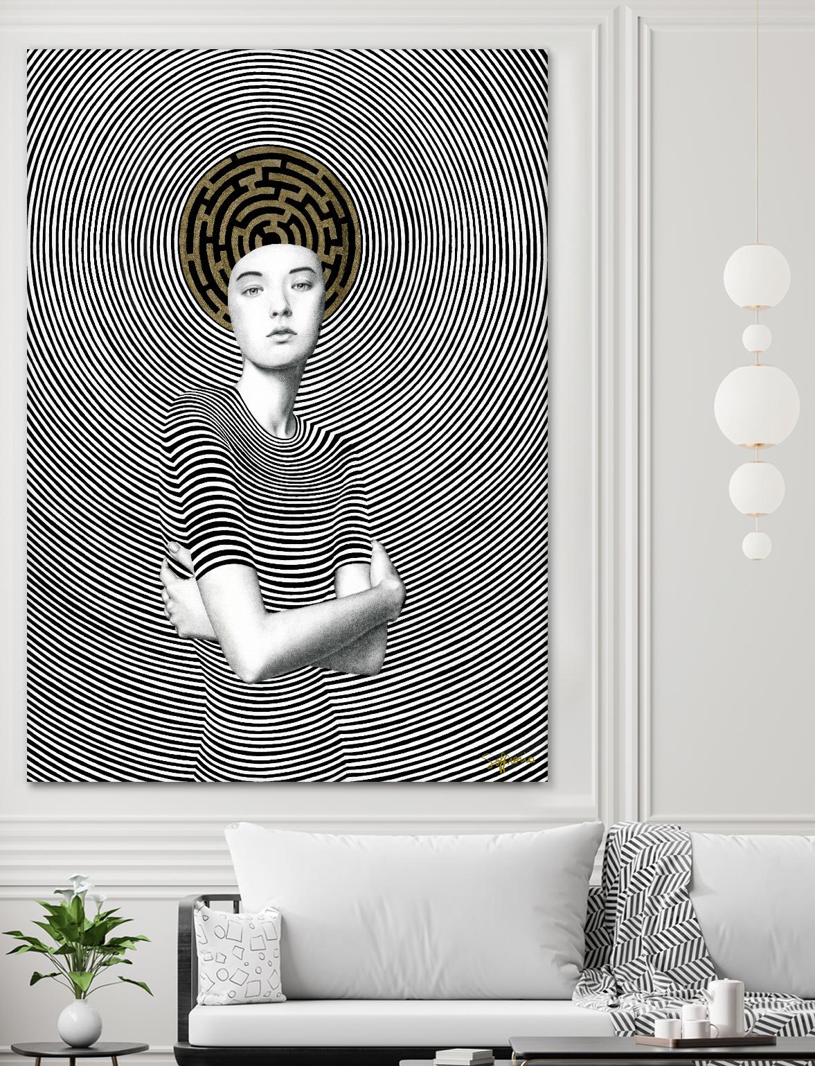 Odette by Sofia Bonati on GIANT ART - white men and women