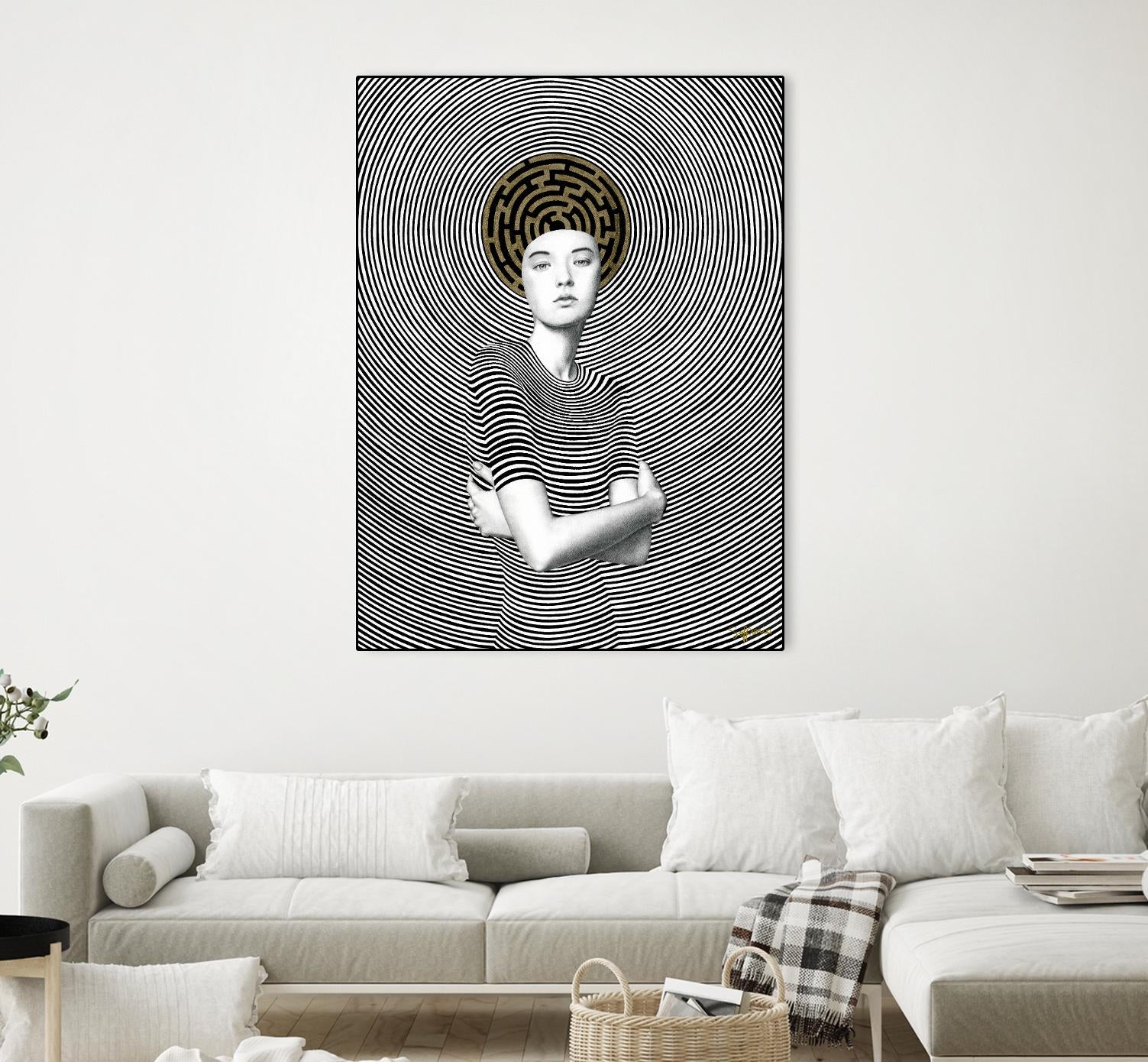 Odette by Sofia Bonati on GIANT ART - white men and women