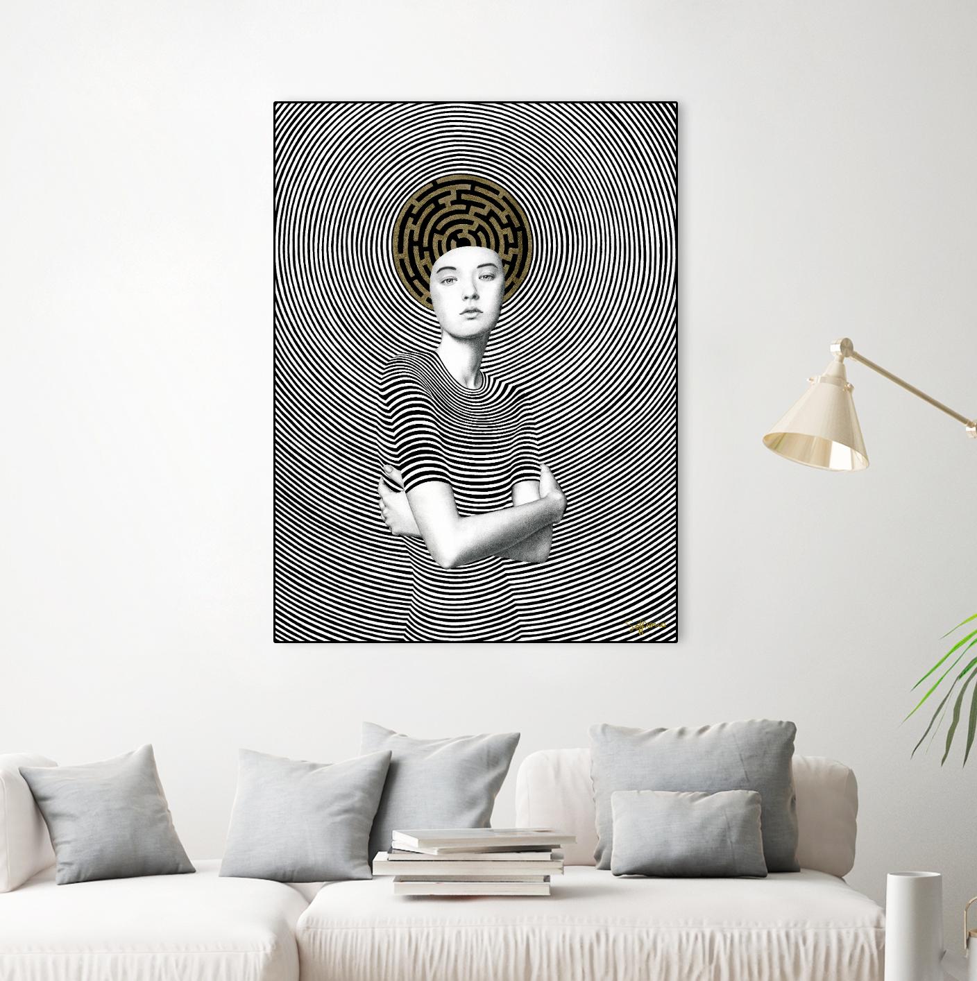 Odette by Sofia Bonati on GIANT ART - white men and women