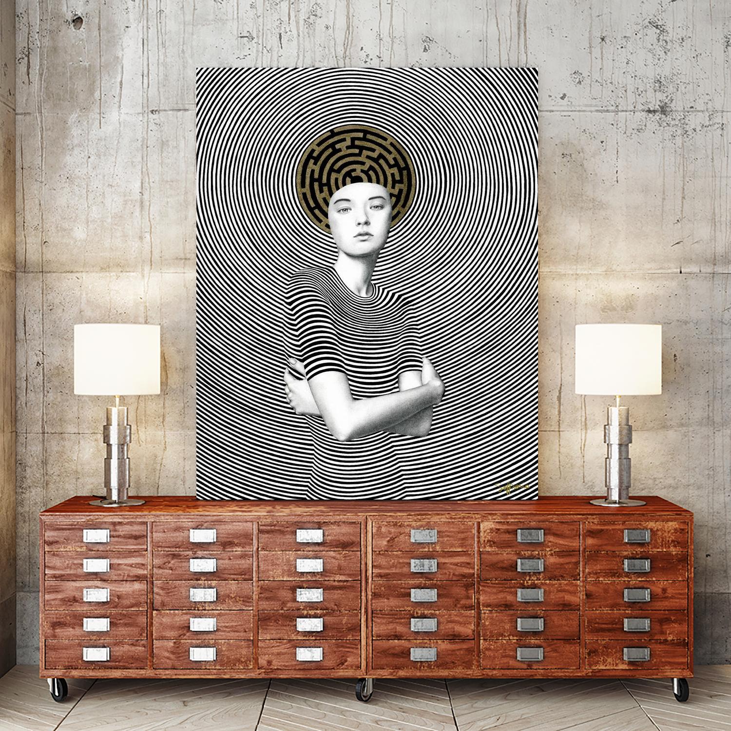 Odette by Sofia Bonati on GIANT ART - white men and women