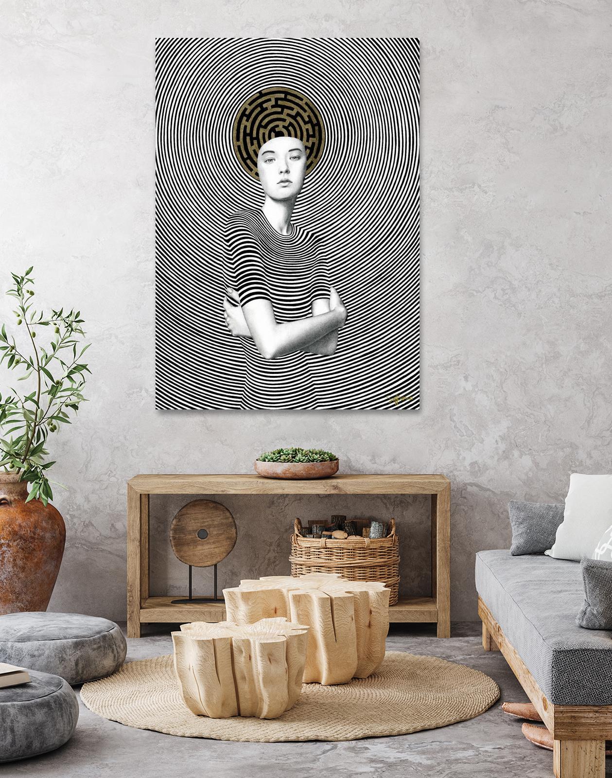 Odette by Sofia Bonati on GIANT ART - white men and women