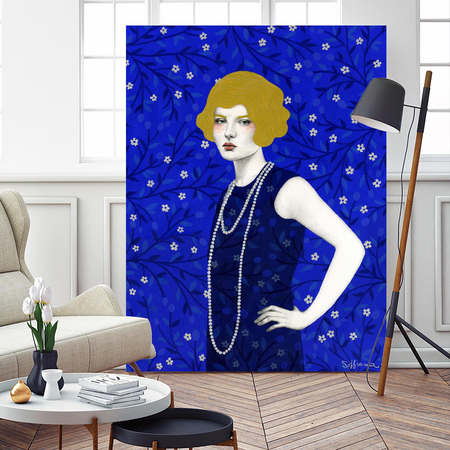 Zelda by Sofia Bonati on GIANT ART - yellow men and women