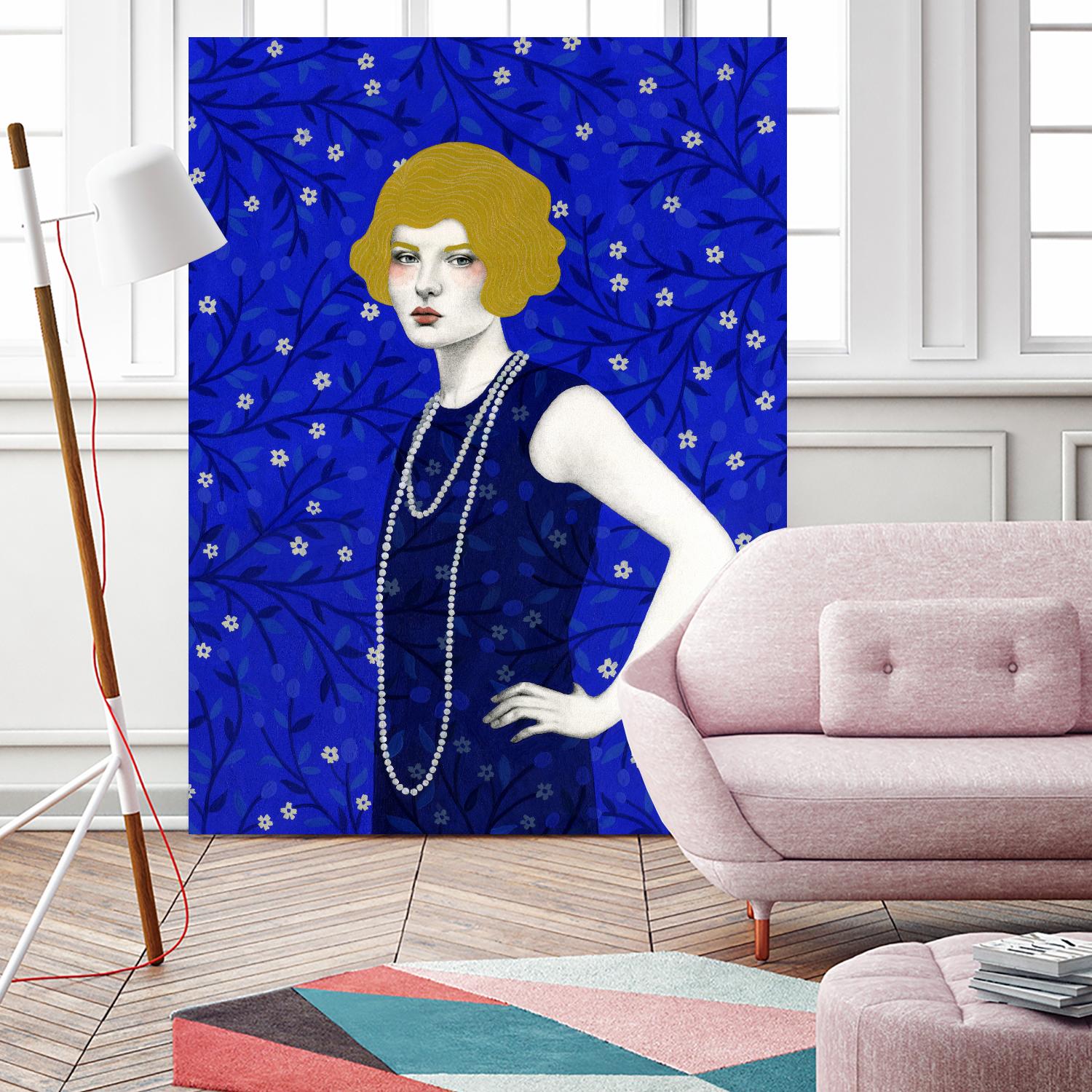 Zelda by Sofia Bonati on GIANT ART - yellow men and women