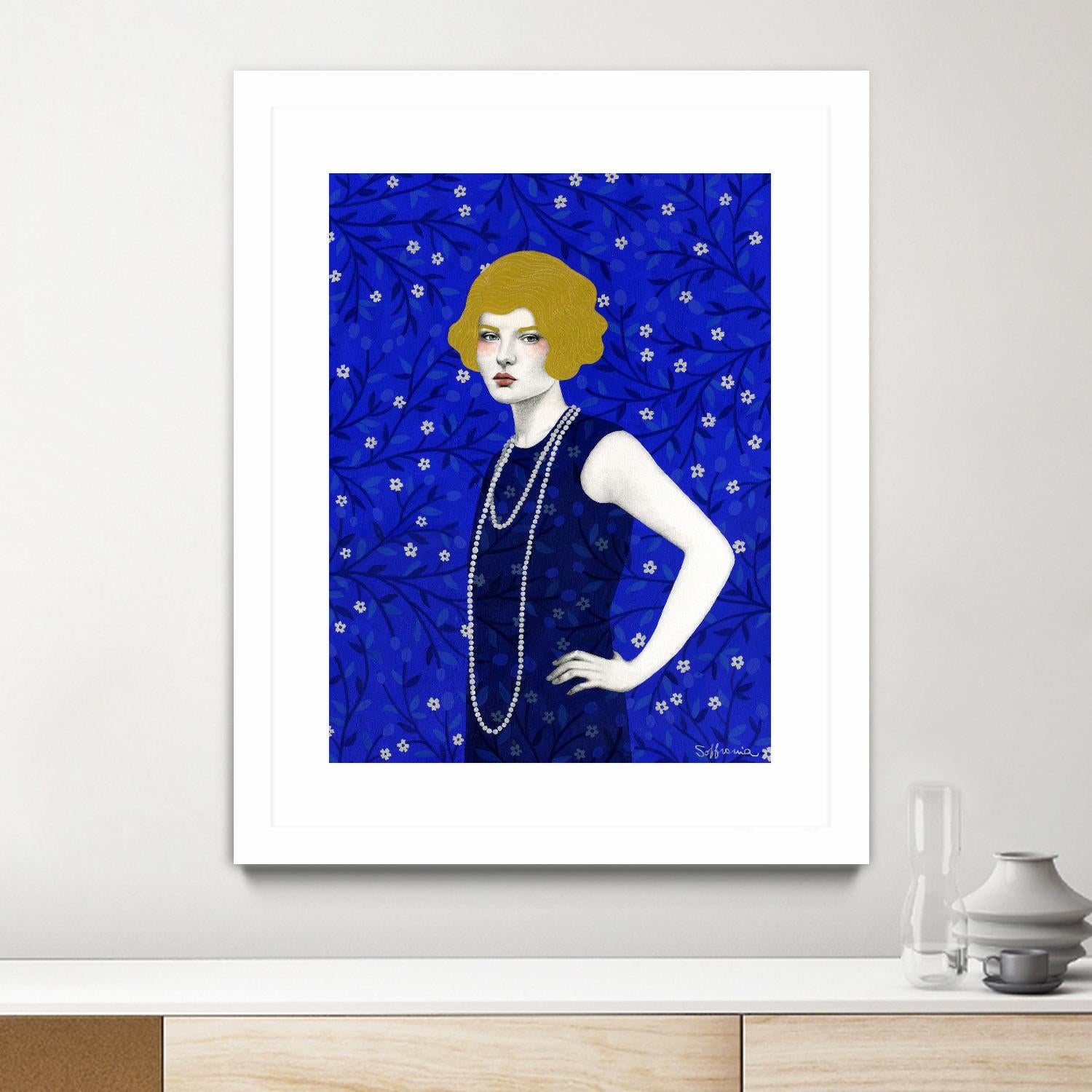 Zelda by Sofia Bonati on GIANT ART - yellow men and women