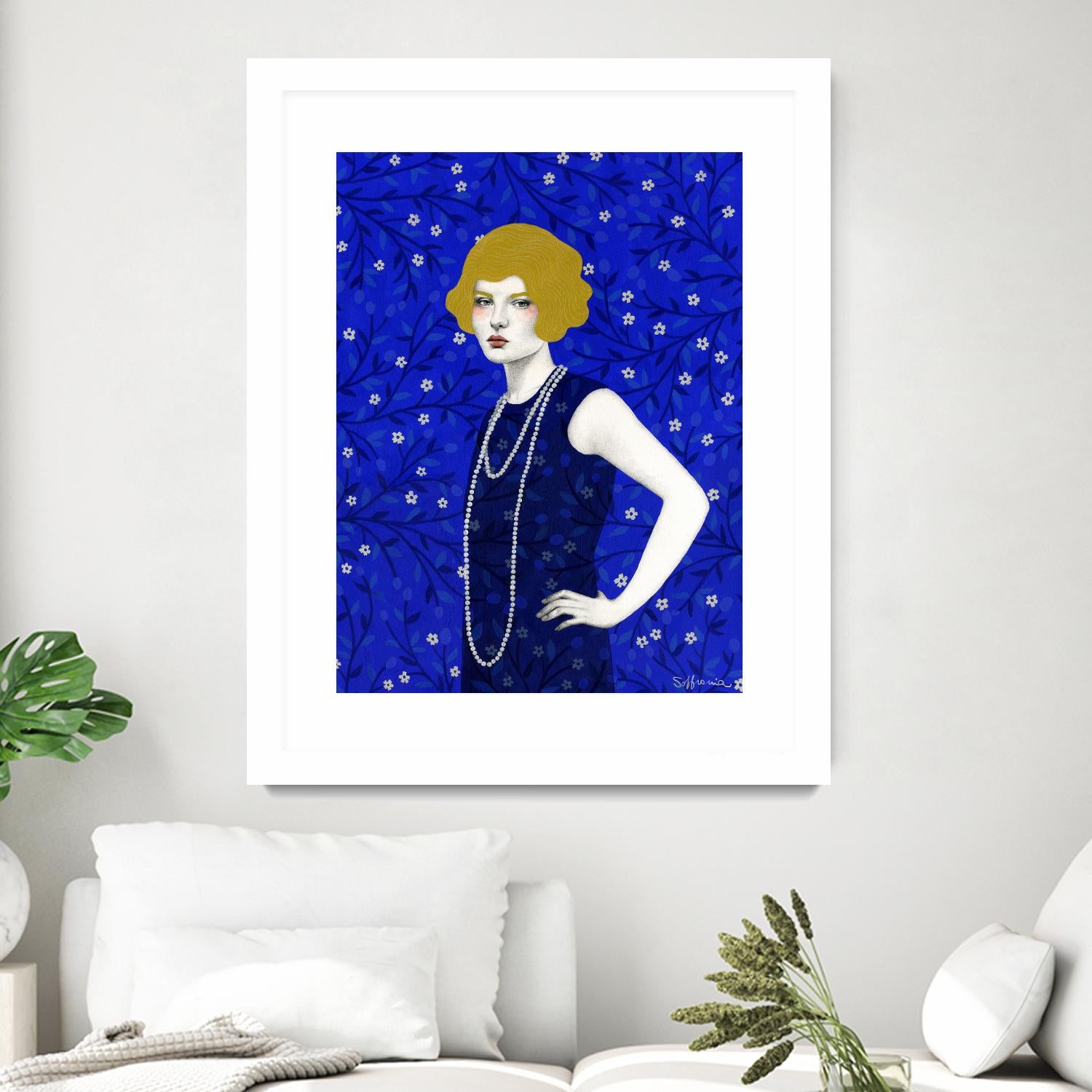 Zelda by Sofia Bonati on GIANT ART - yellow men and women