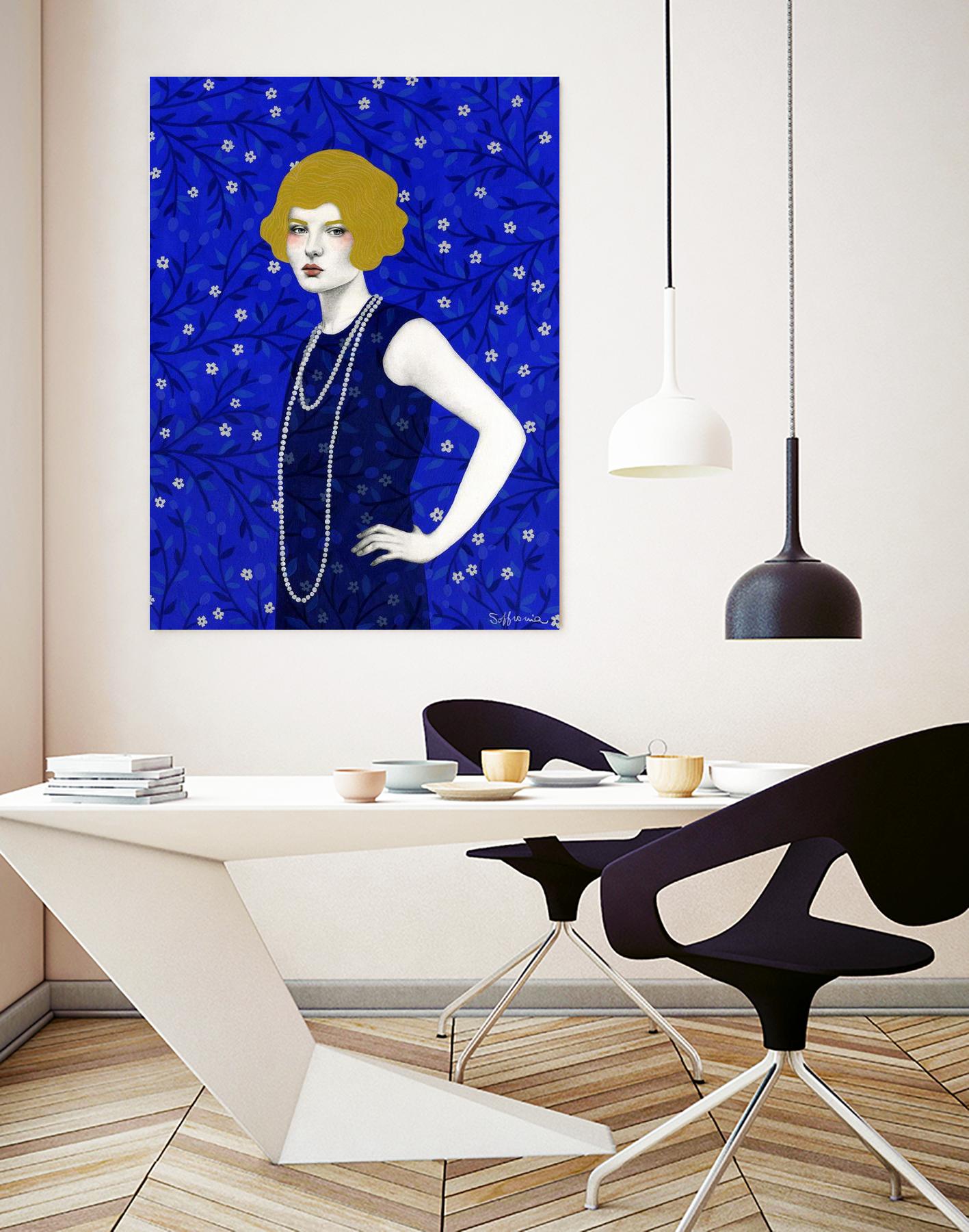 Zelda by Sofia Bonati on GIANT ART - yellow men and women