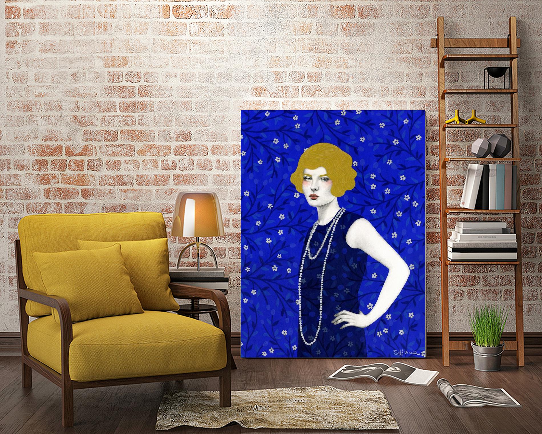 Zelda by Sofia Bonati on GIANT ART - yellow men and women