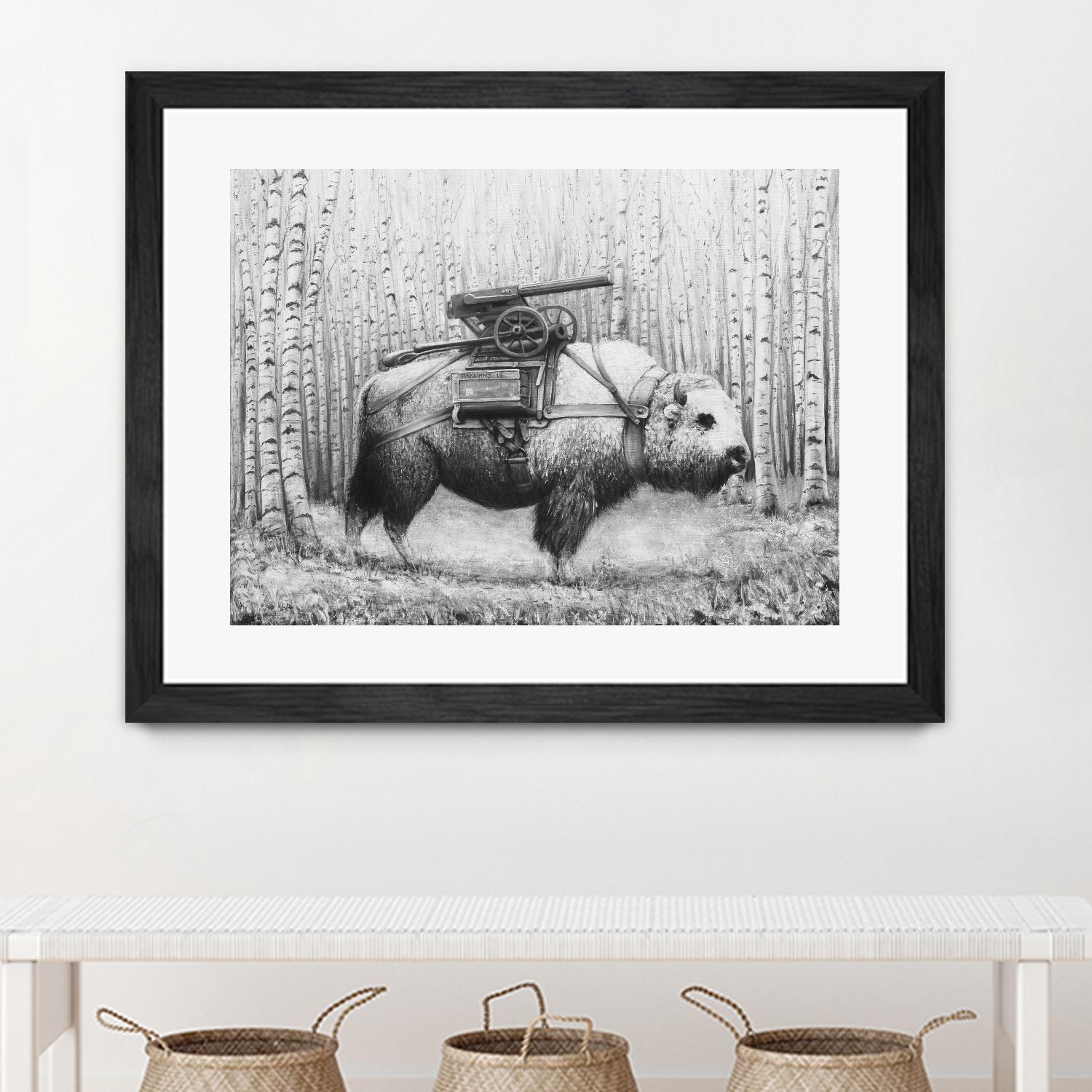 Rakuhnz by Ruben Carrasco on GIANT ART - black animals