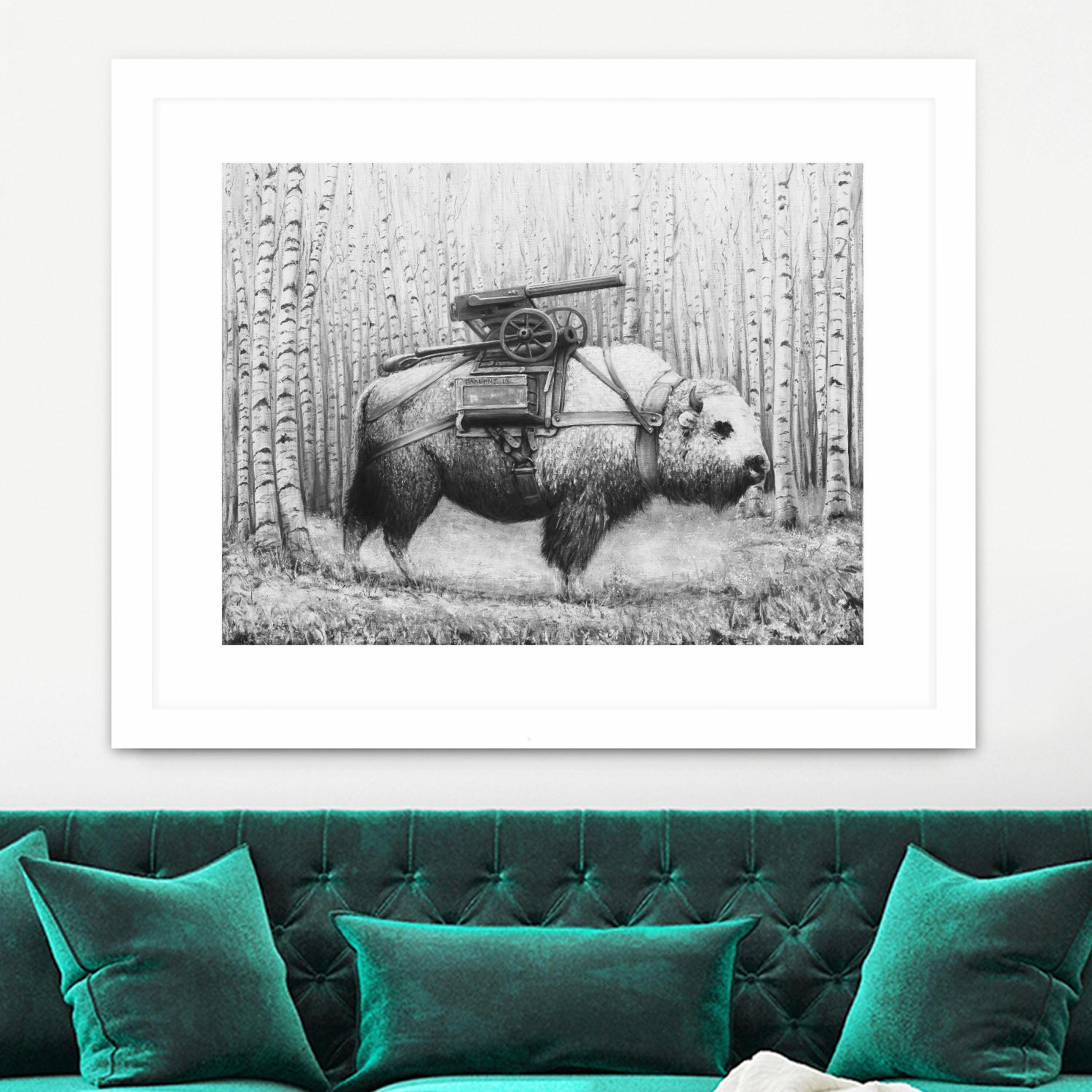 Rakuhnz by Ruben Carrasco on GIANT ART - black animals