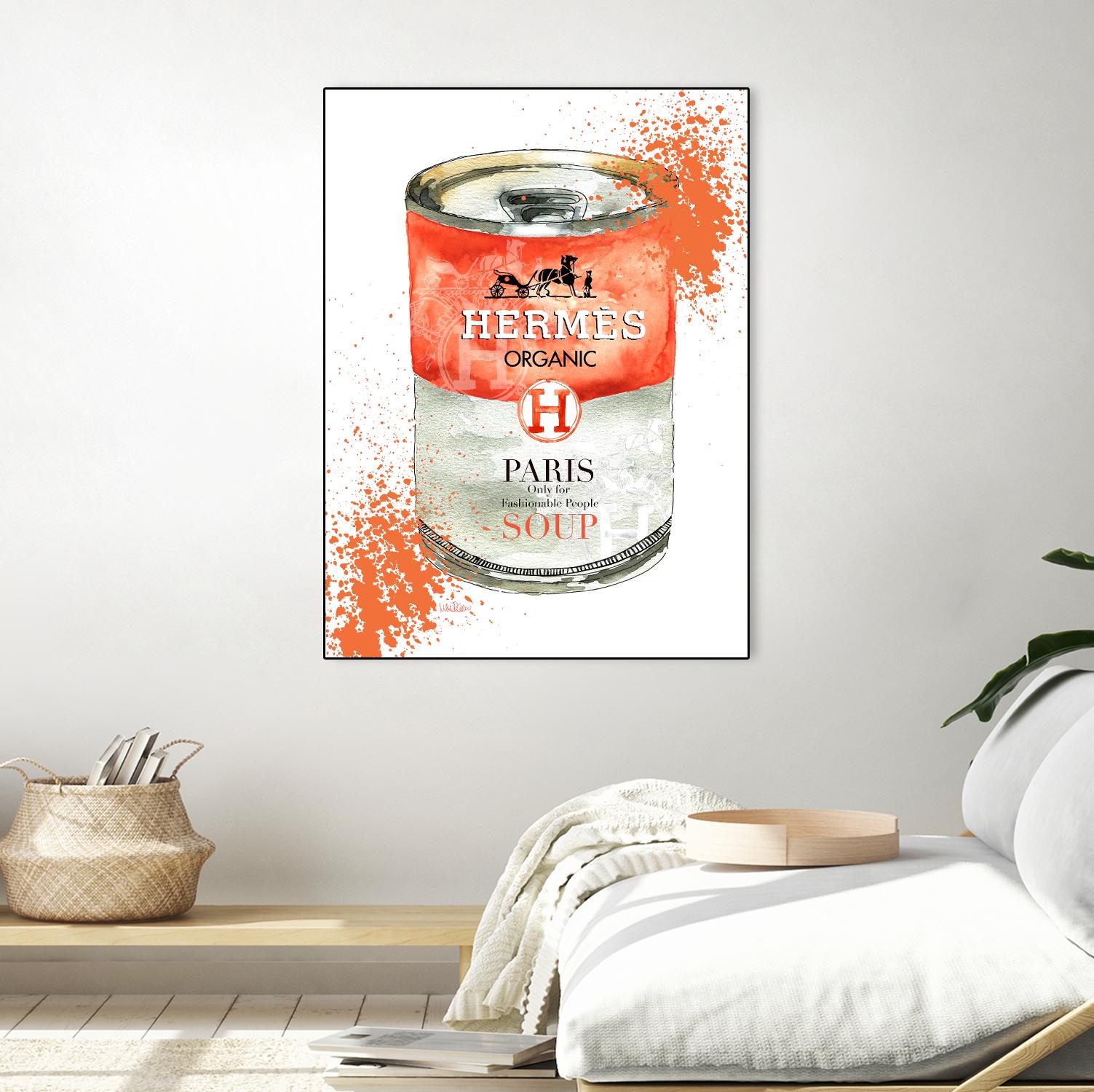 Hermes Soup by Mercedes Lopez Charro on GIANT ART
