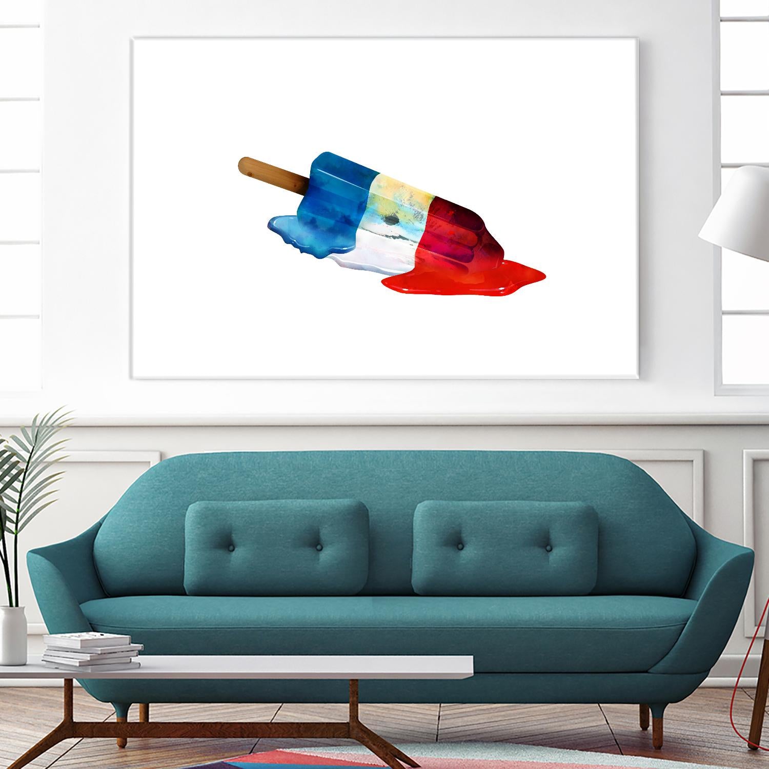 Pop Life by Alex Cherry on GIANT ART - red contemporary