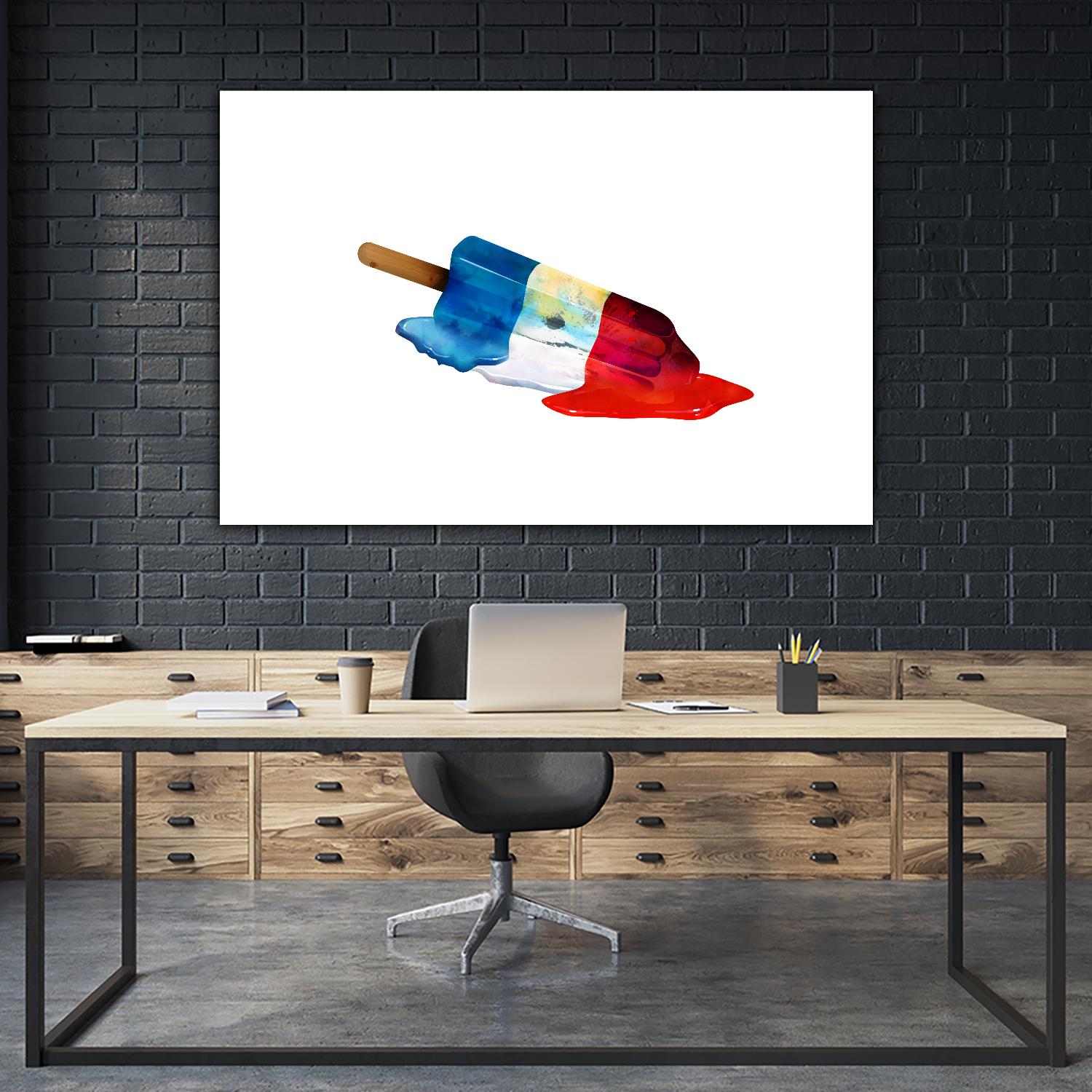 Pop Life by Alex Cherry on GIANT ART - red contemporary