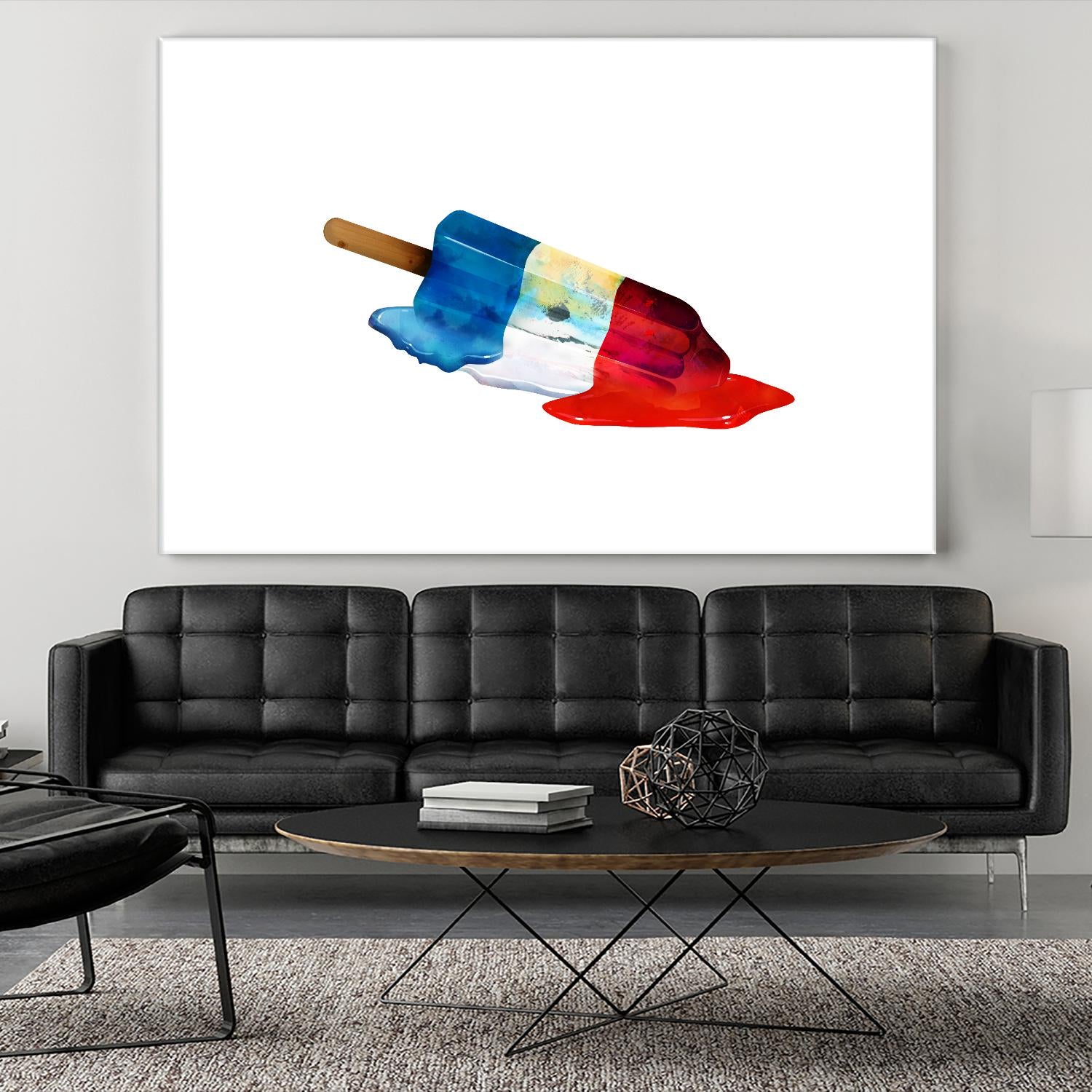 Pop Life by Alex Cherry on GIANT ART - red contemporary