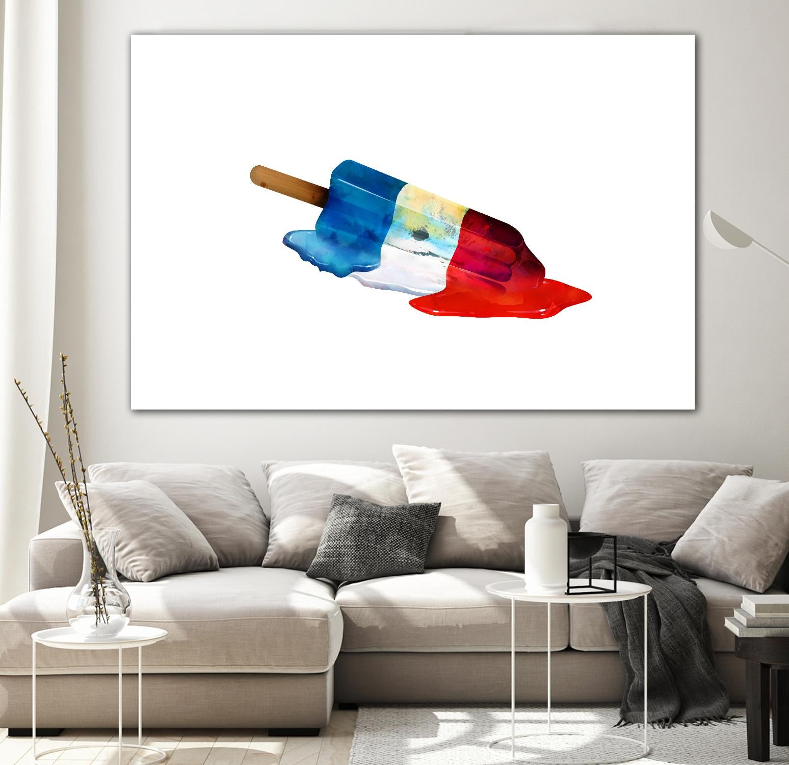 Pop Life by Alex Cherry on GIANT ART - red contemporary