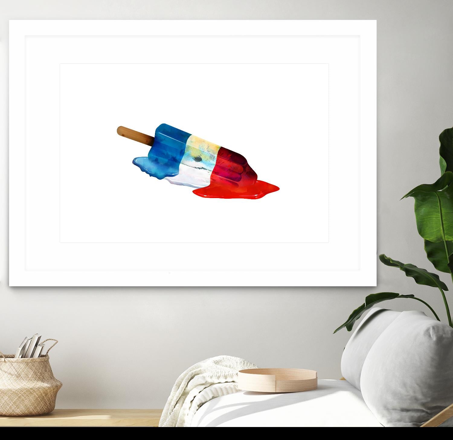 Pop Life by Alex Cherry on GIANT ART - red contemporary