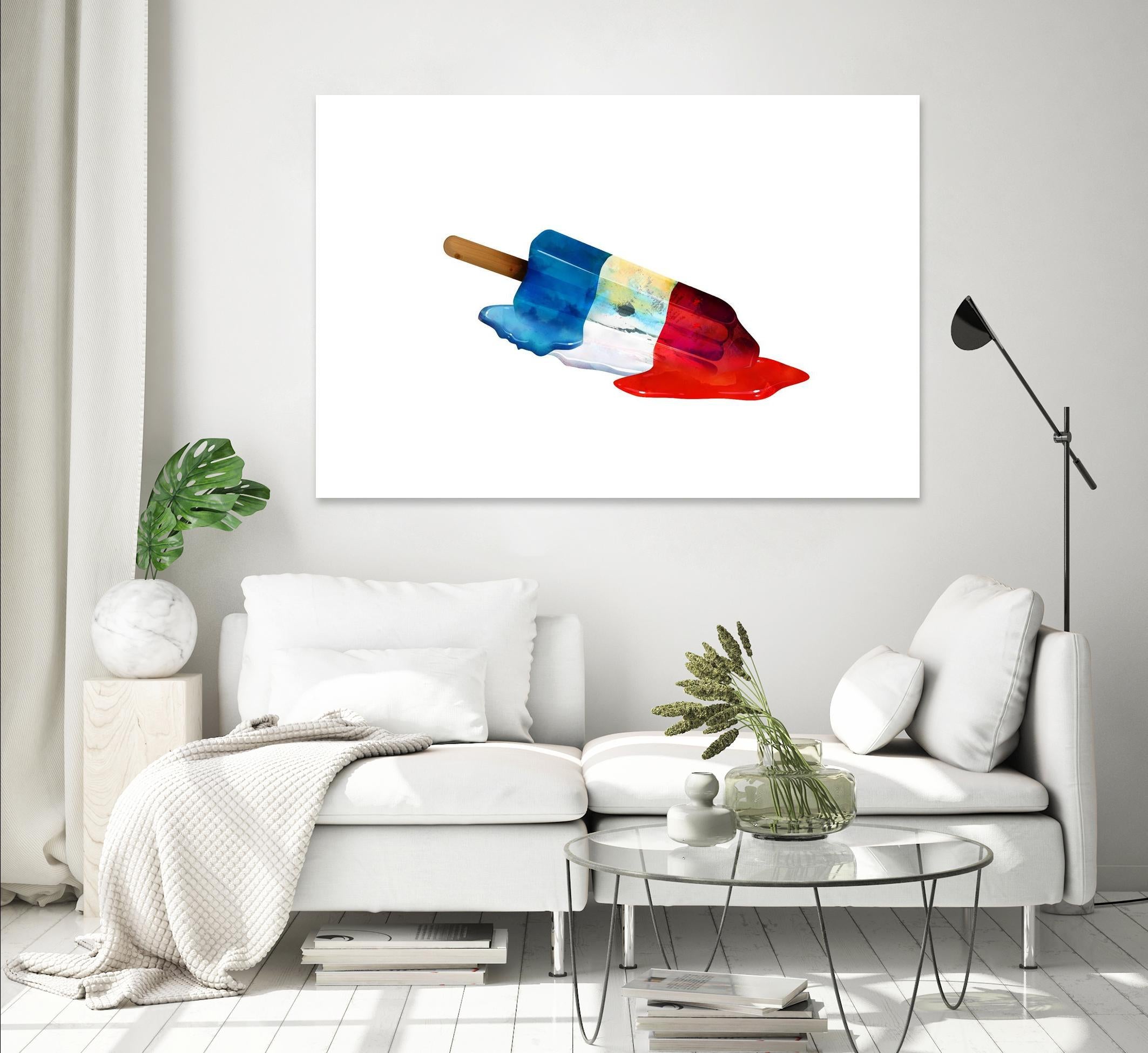 Pop Life by Alex Cherry on GIANT ART - red contemporary