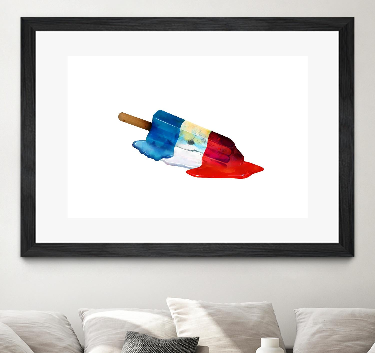 Pop Life by Alex Cherry on GIANT ART - red contemporary