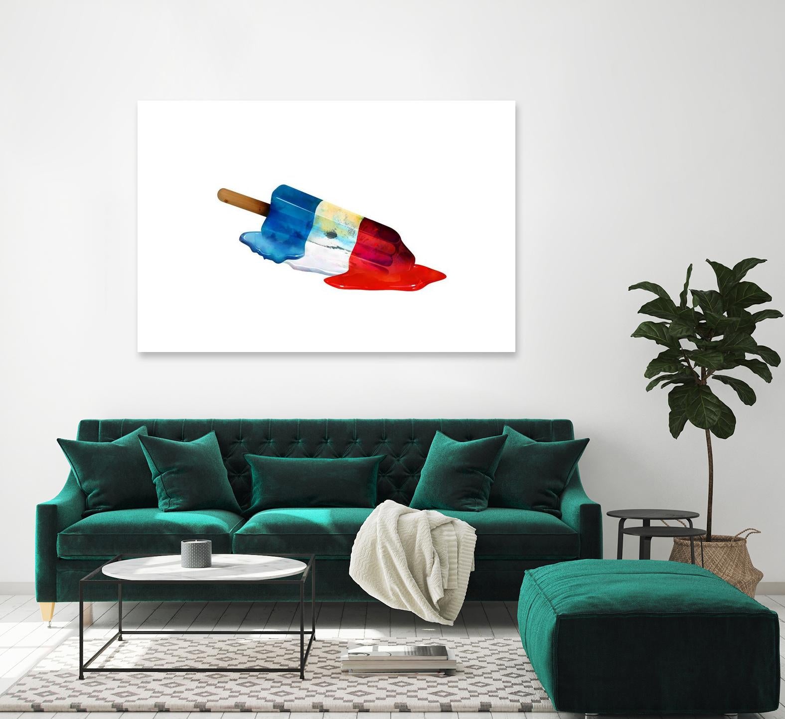 Pop Life by Alex Cherry on GIANT ART - red contemporary