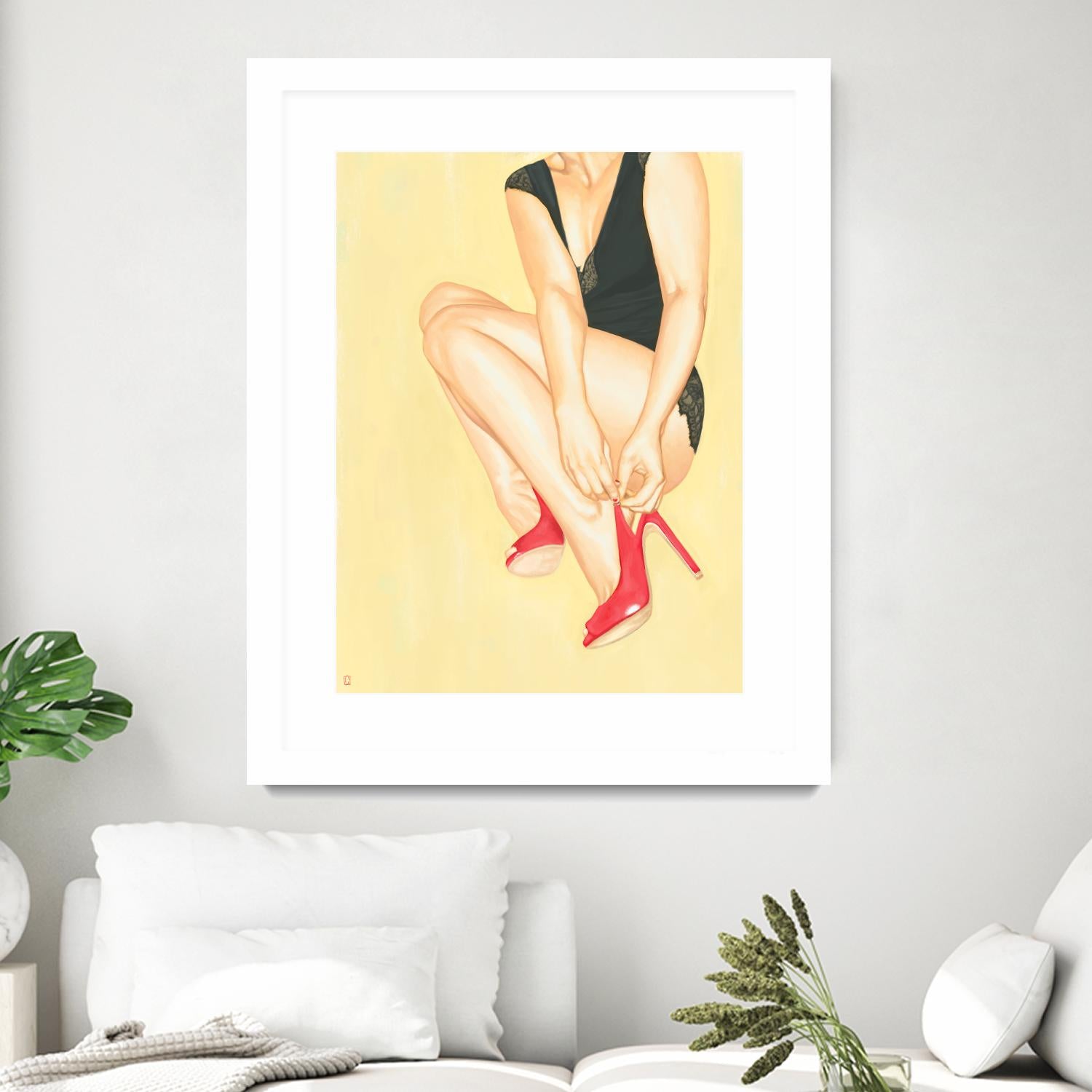 Dorothy by Alexander Grahovsky on GIANT ART - beige men and women