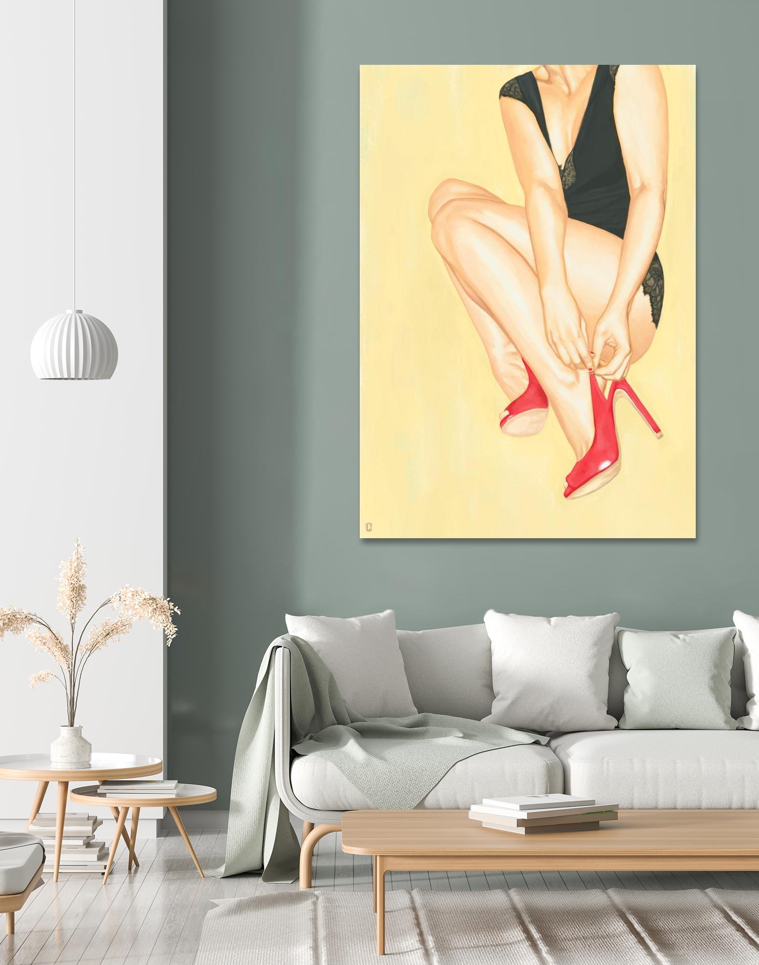 Dorothy by Alexander Grahovsky on GIANT ART - beige men and women