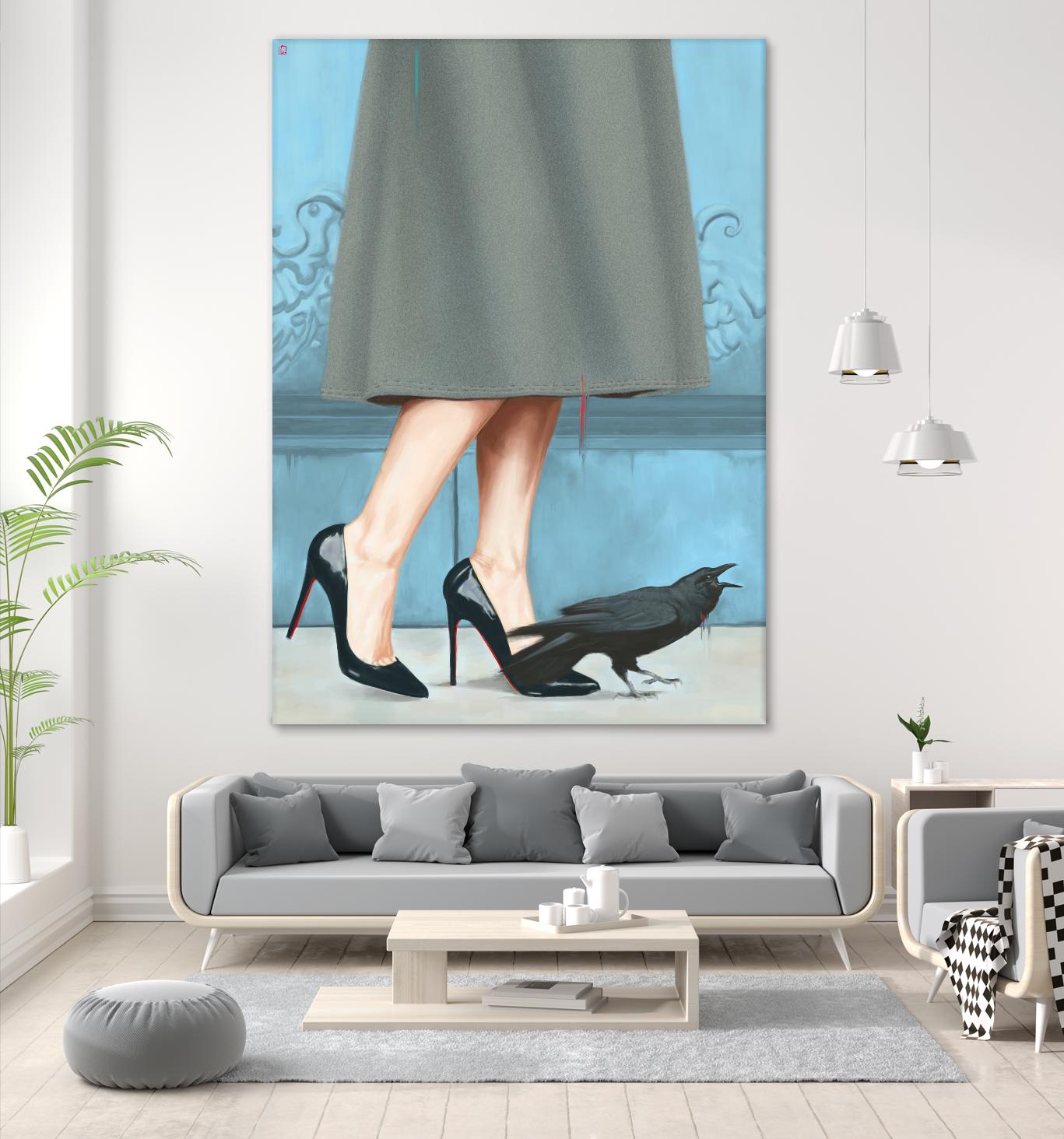 Here Comes The Queen by Alexander Grahovsky on GIANT ART - grey men and women