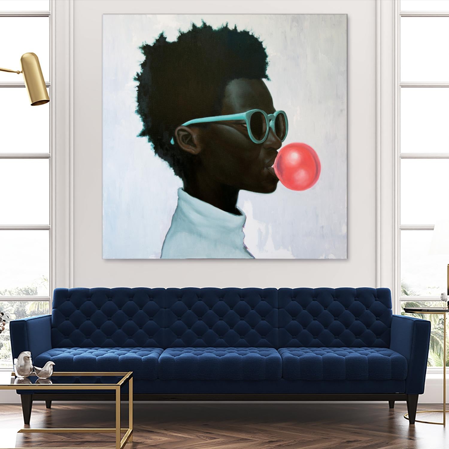 How Far is a Light Year by Alexander Grahovsky on GIANT ART - white men and women