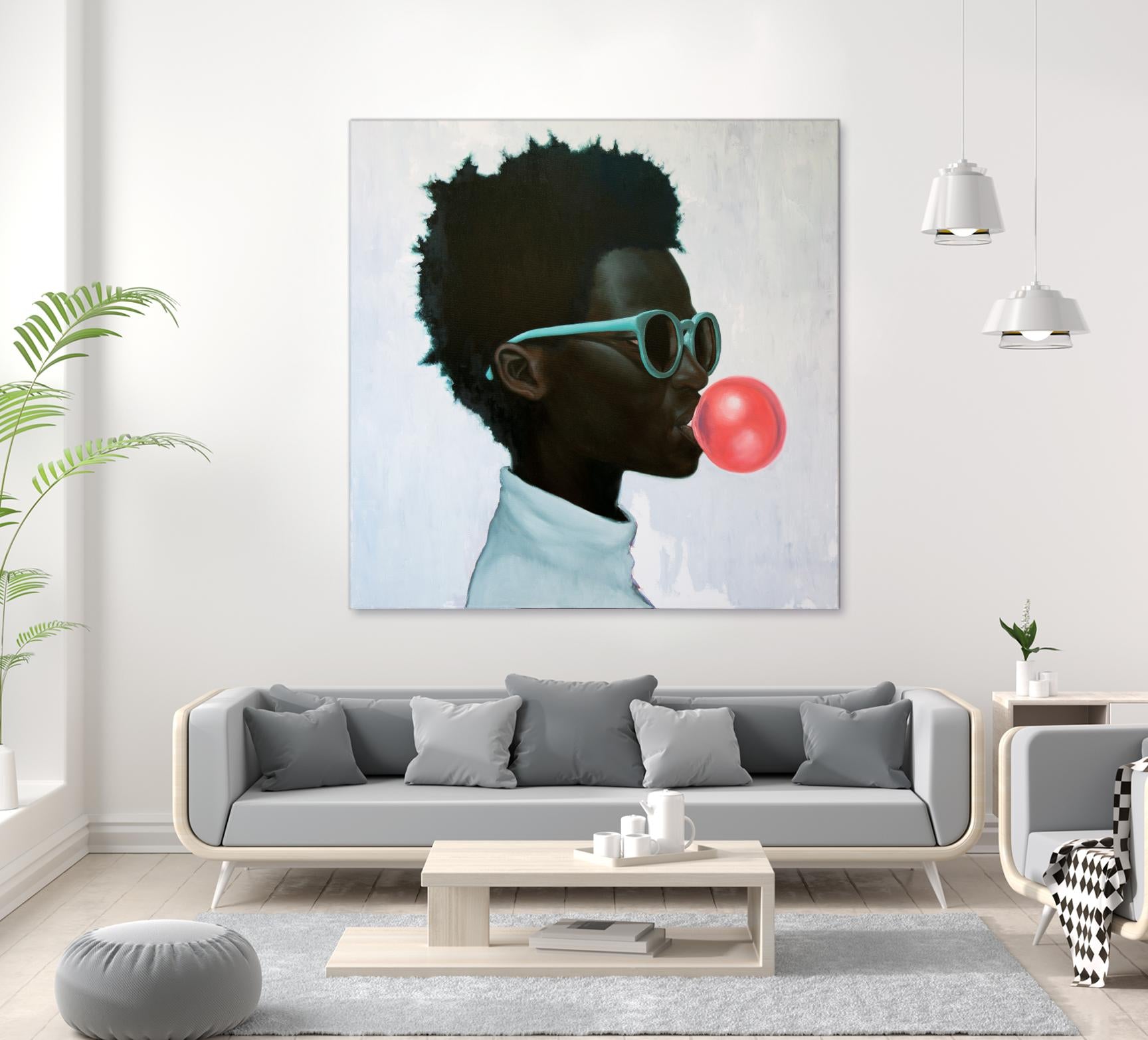 How Far is a Light Year by Alexander Grahovsky on GIANT ART - white men and women