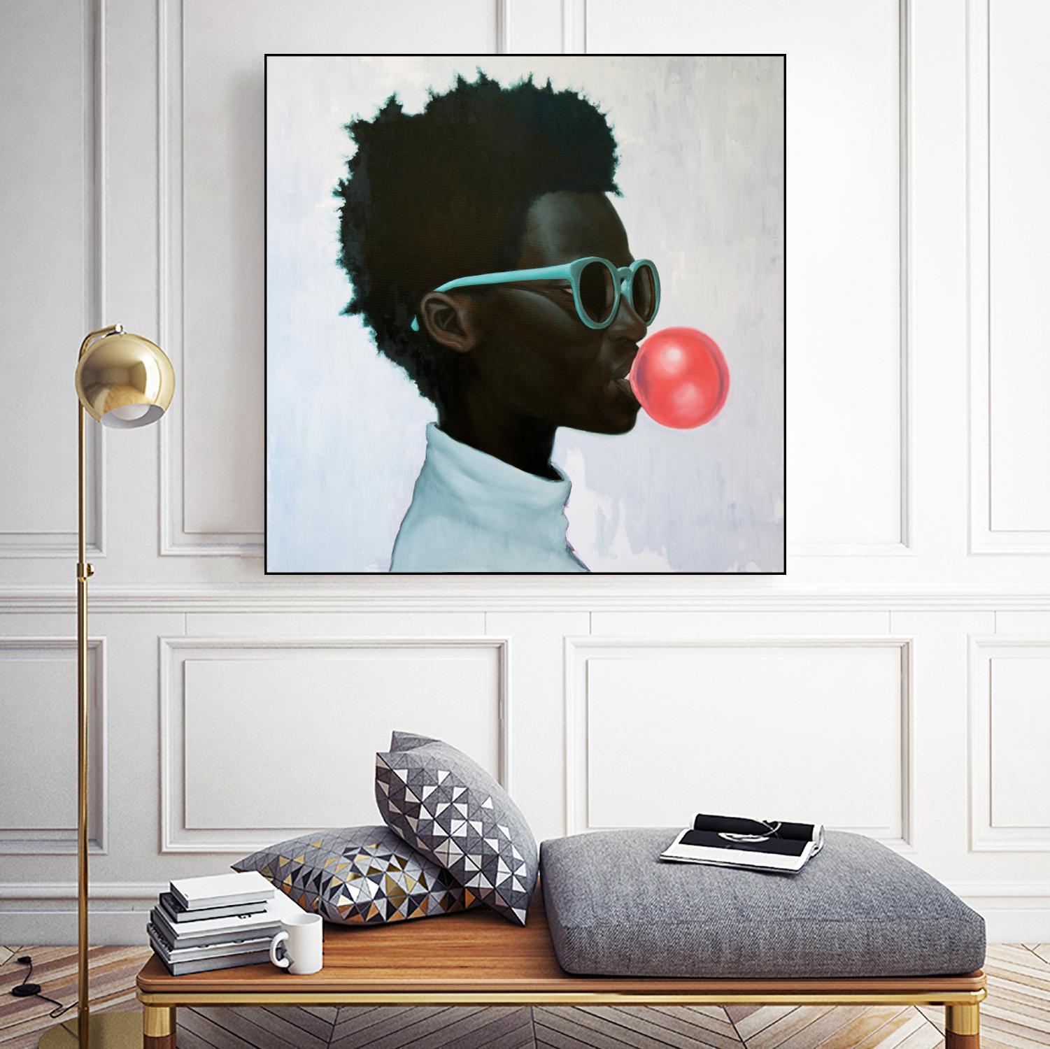 How Far is a Light Year by Alexander Grahovsky on GIANT ART - white men and women