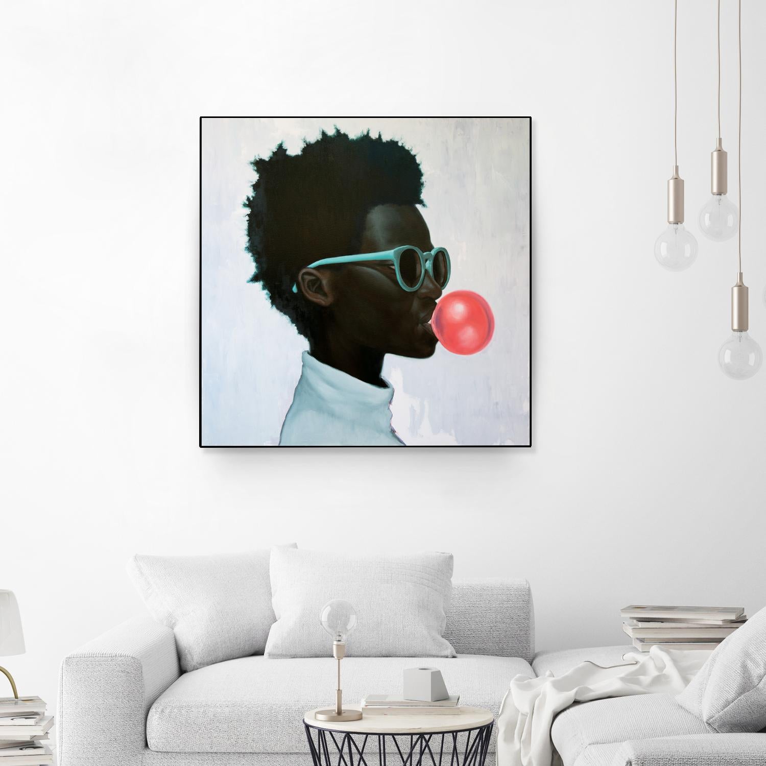 How Far is a Light Year by Alexander Grahovsky on GIANT ART - white men and women