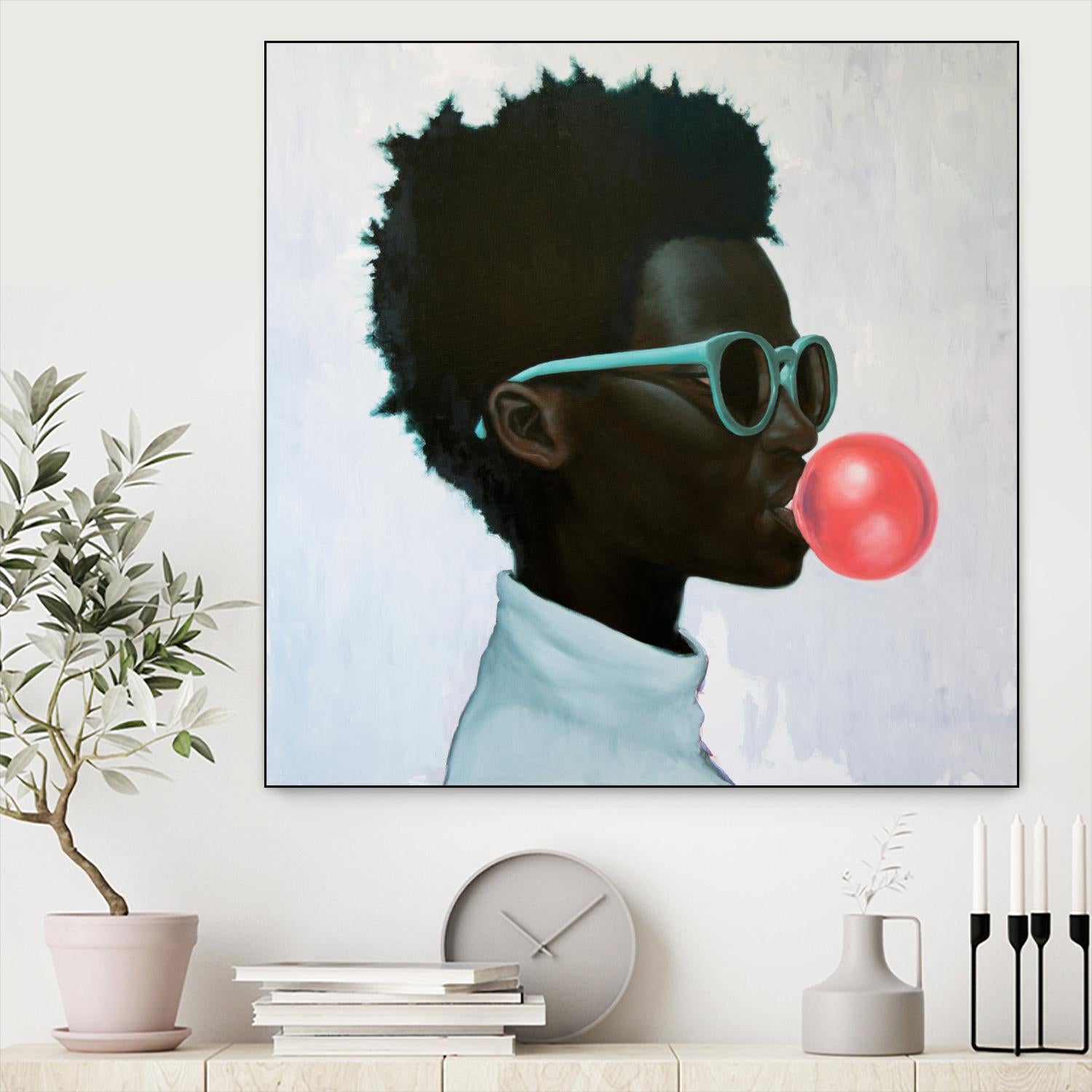 How Far is a Light Year by Alexander Grahovsky on GIANT ART - white men and women