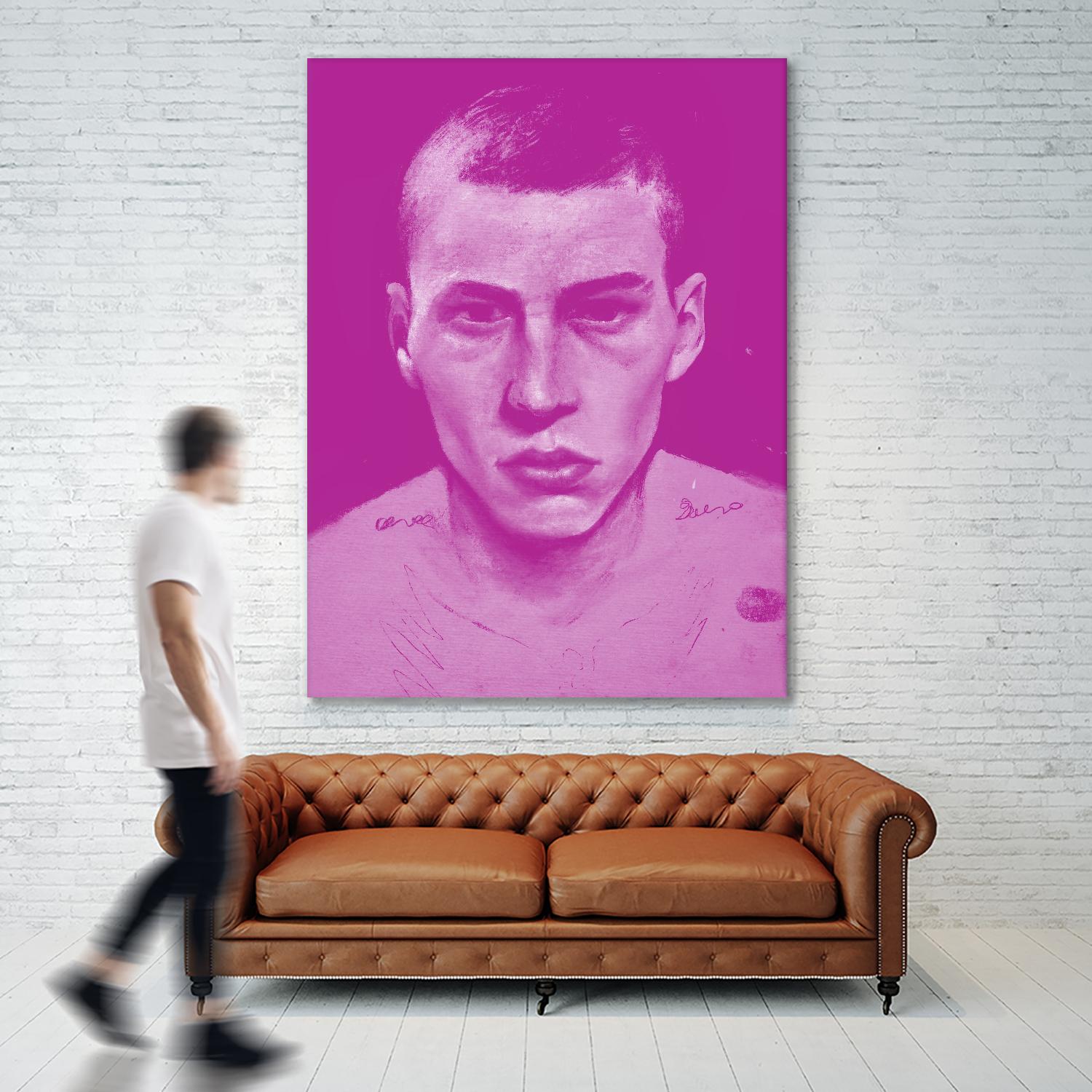 Cherry Scent by Arassay Hilario on GIANT ART - pink digital person