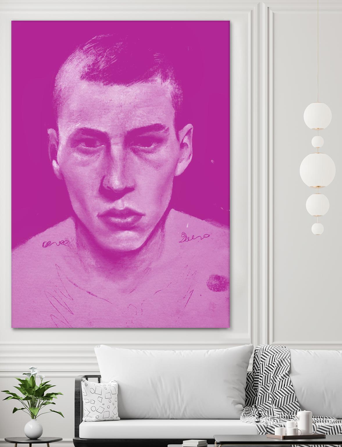 Cherry Scent by Arassay Hilario on GIANT ART - pink digital person