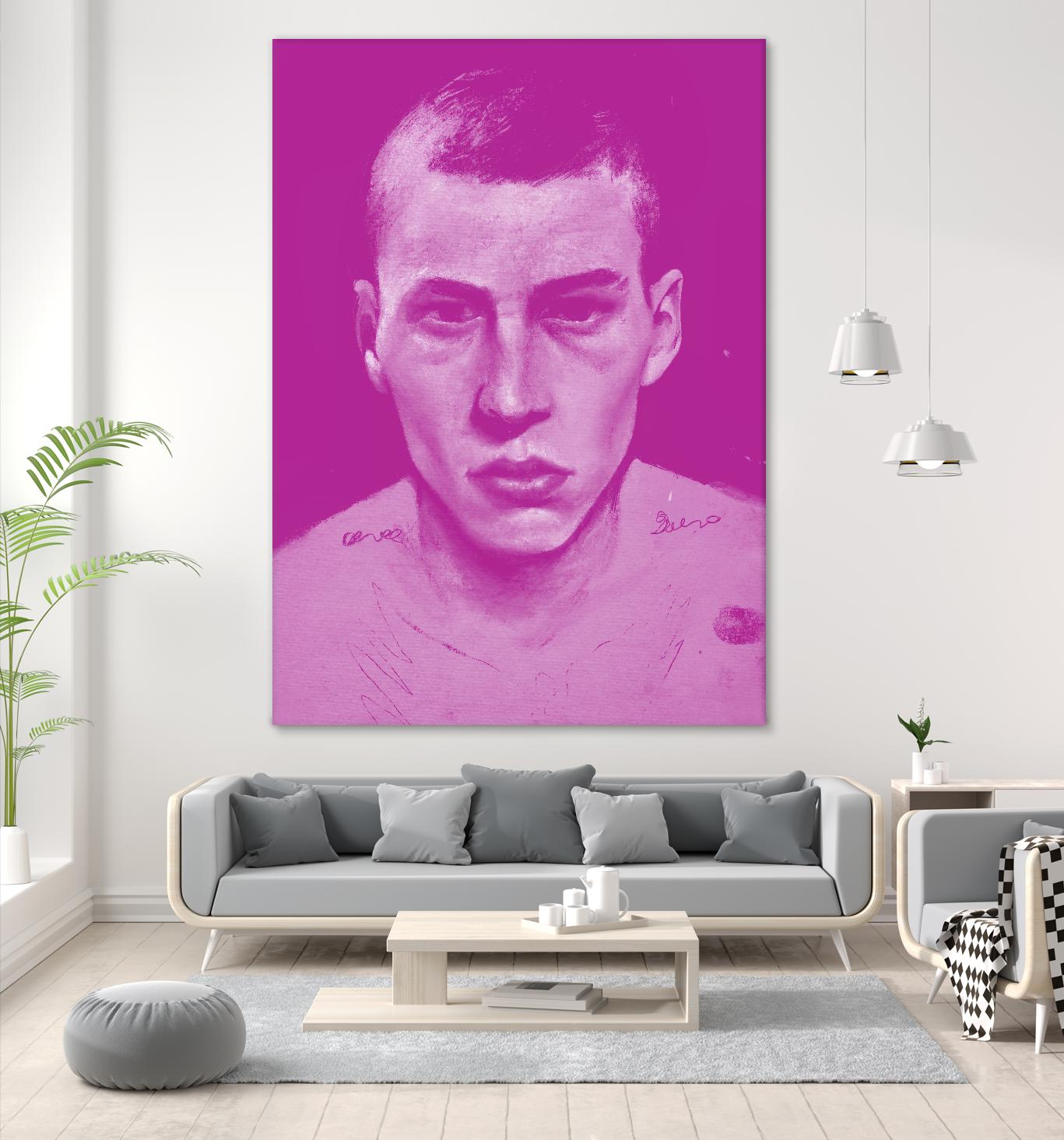 Cherry Scent by Arassay Hilario on GIANT ART - pink digital person