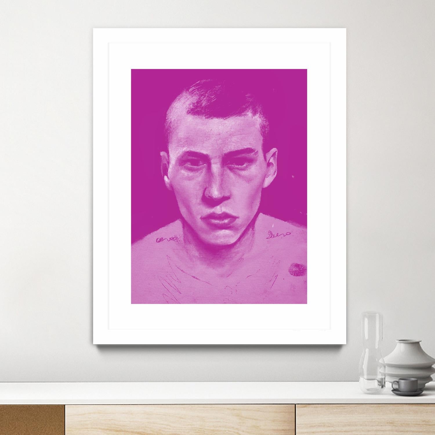 Cherry Scent by Arassay Hilario on GIANT ART - pink digital person