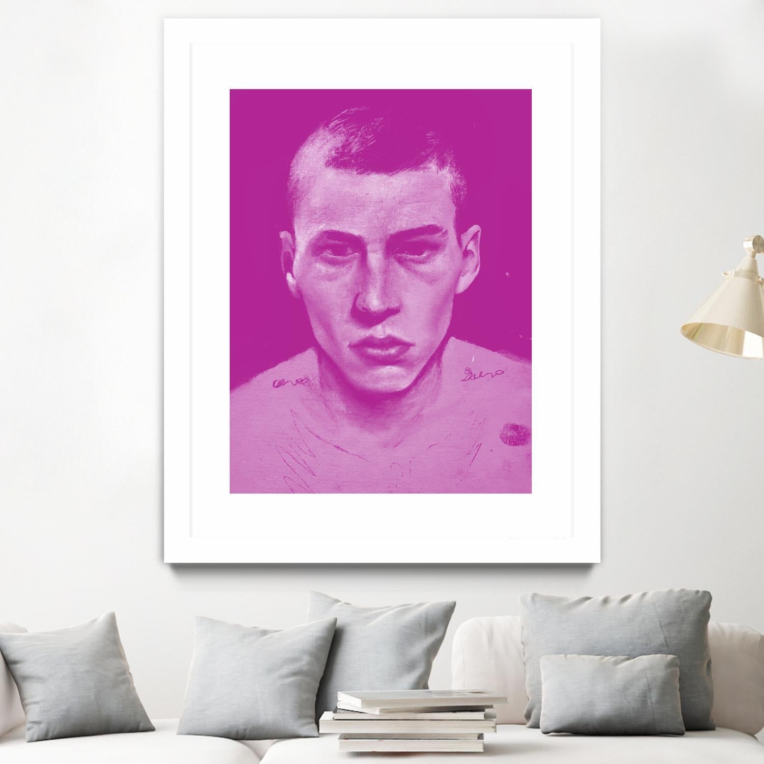 Cherry Scent by Arassay Hilario on GIANT ART - pink digital person