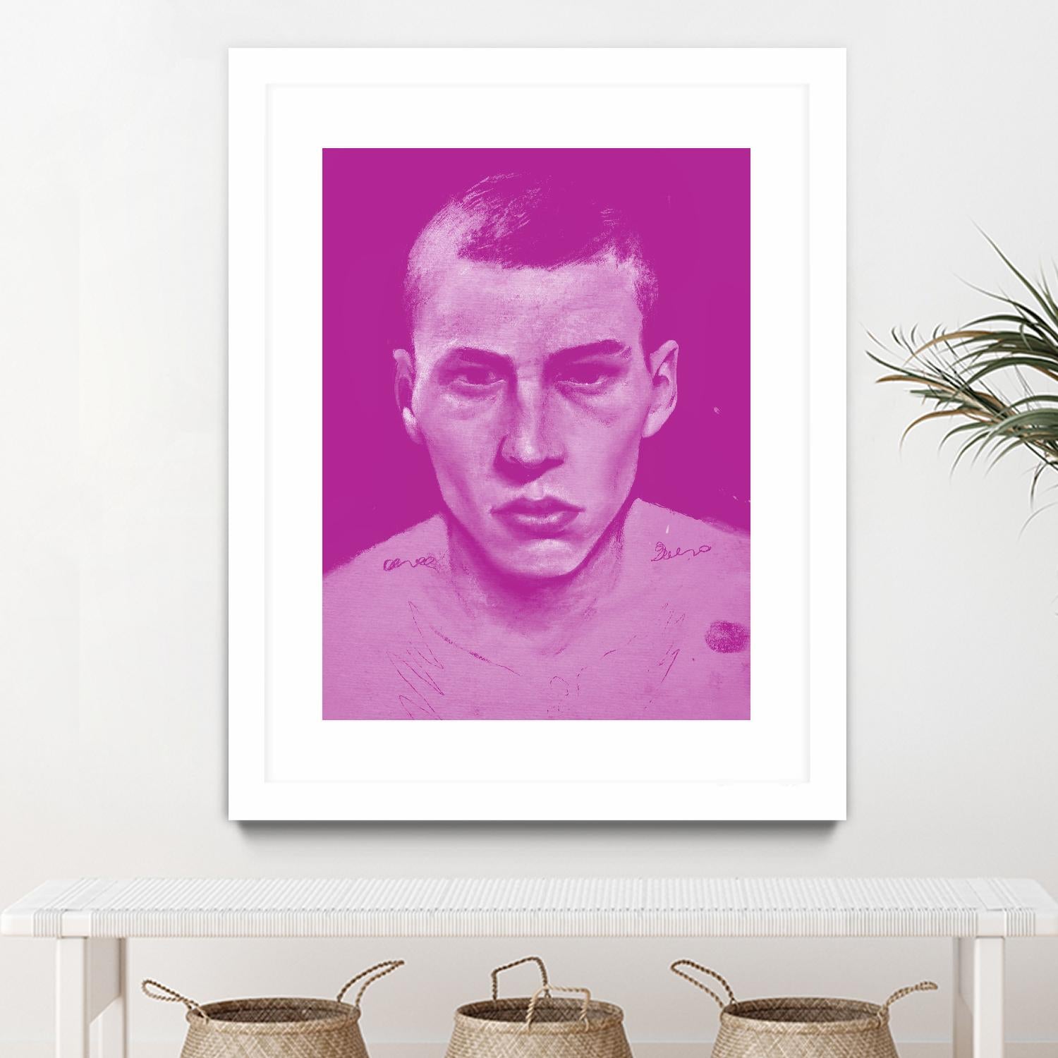 Cherry Scent by Arassay Hilario on GIANT ART - pink digital person