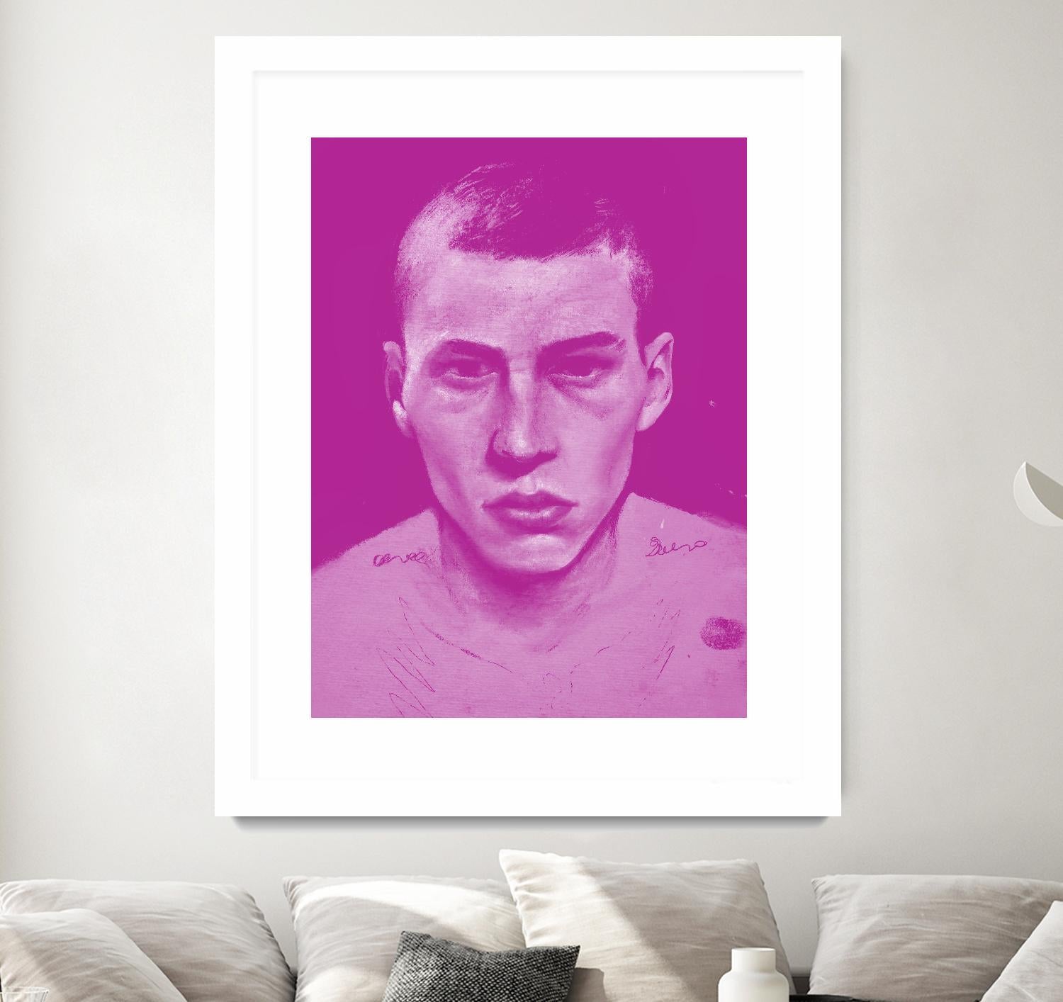 Cherry Scent by Arassay Hilario on GIANT ART - pink digital person