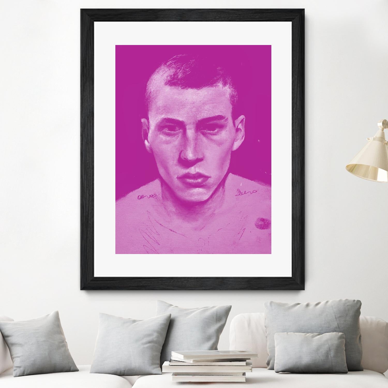 Cherry Scent by Arassay Hilario on GIANT ART - pink digital person