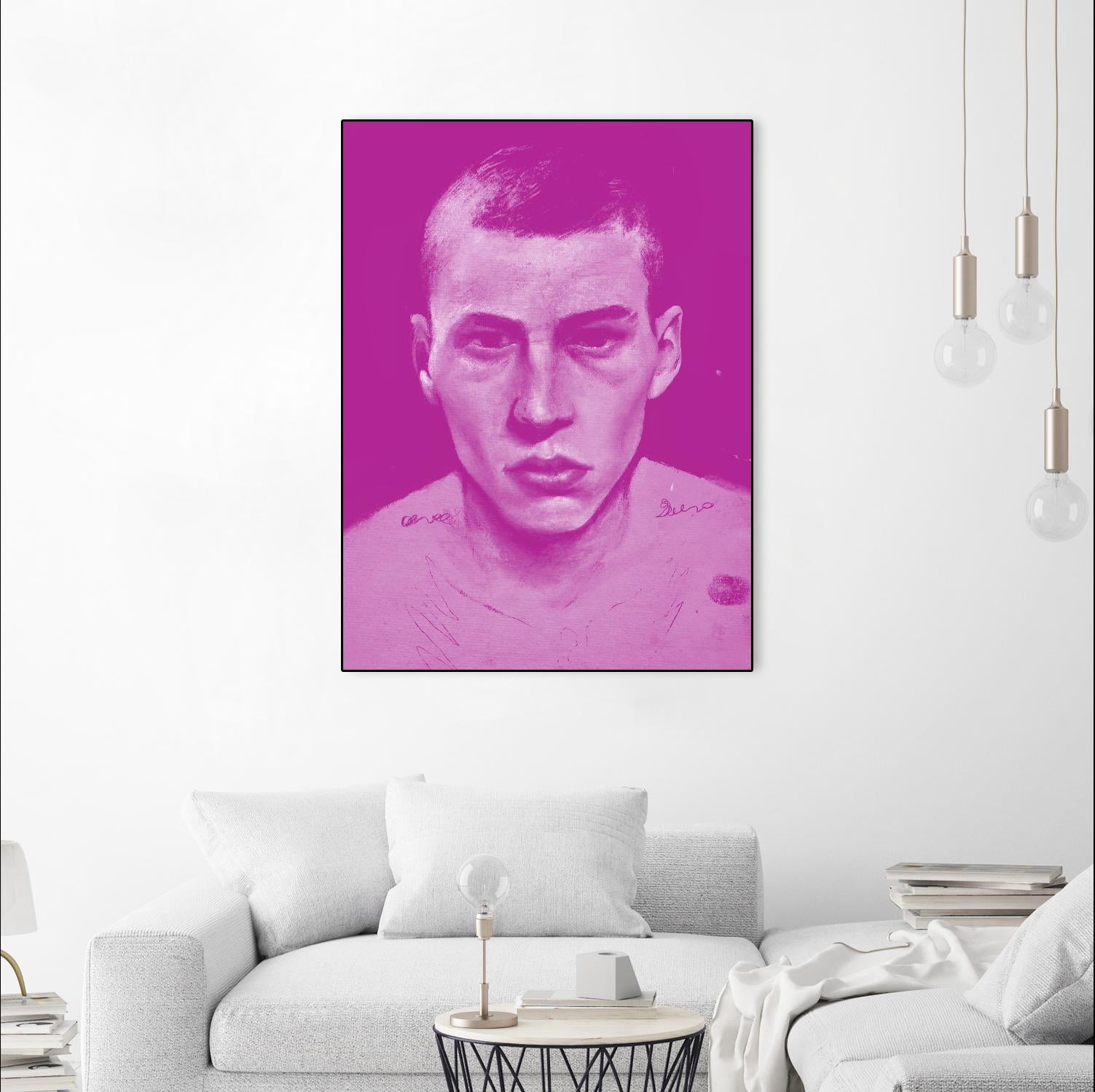 Cherry Scent by Arassay Hilario on GIANT ART - pink digital person