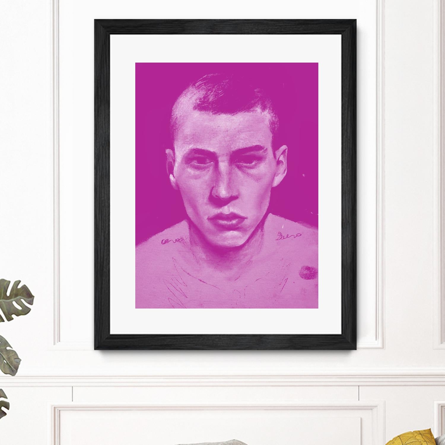 Cherry Scent by Arassay Hilario on GIANT ART - pink digital person