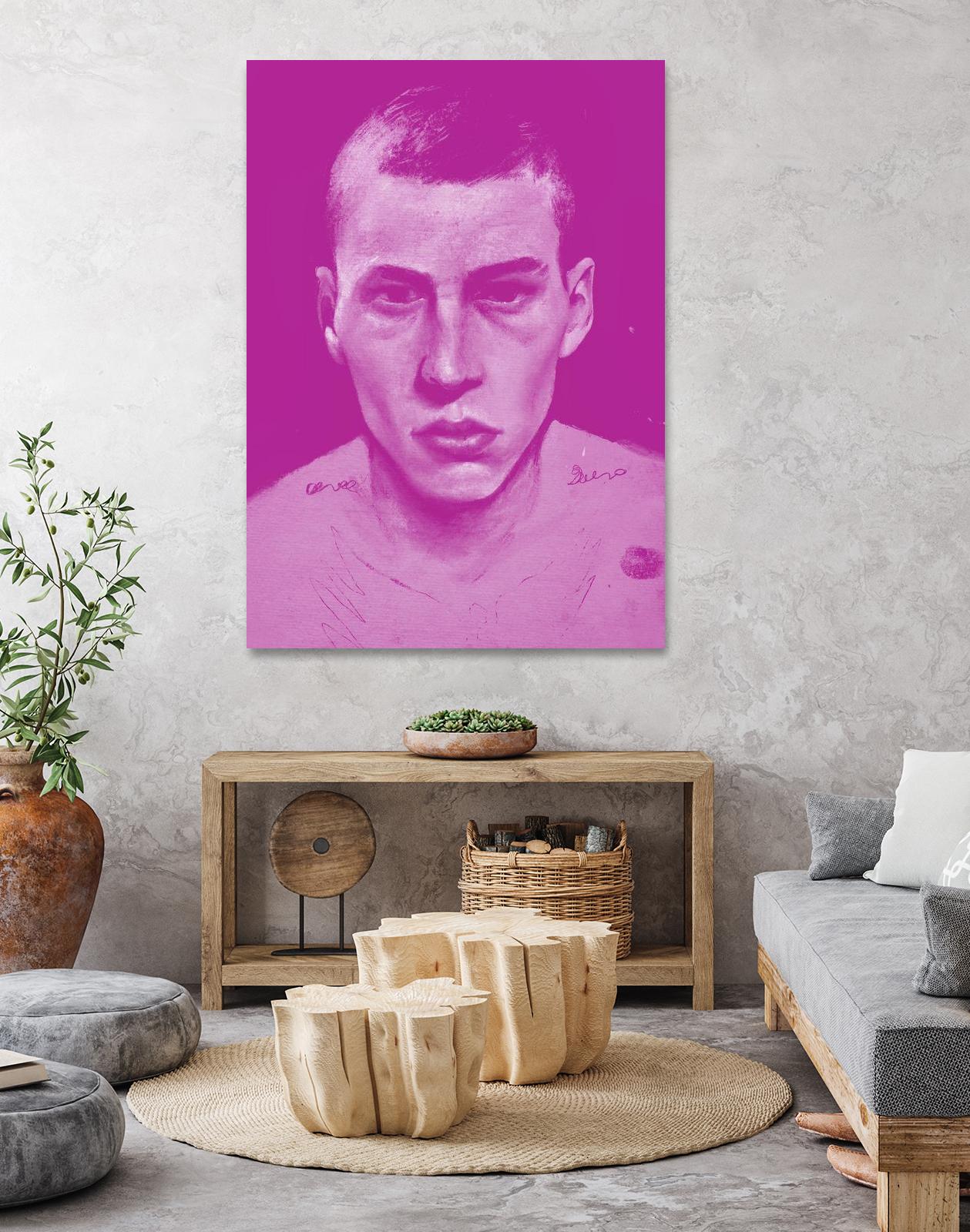 Cherry Scent by Arassay Hilario on GIANT ART - pink digital person