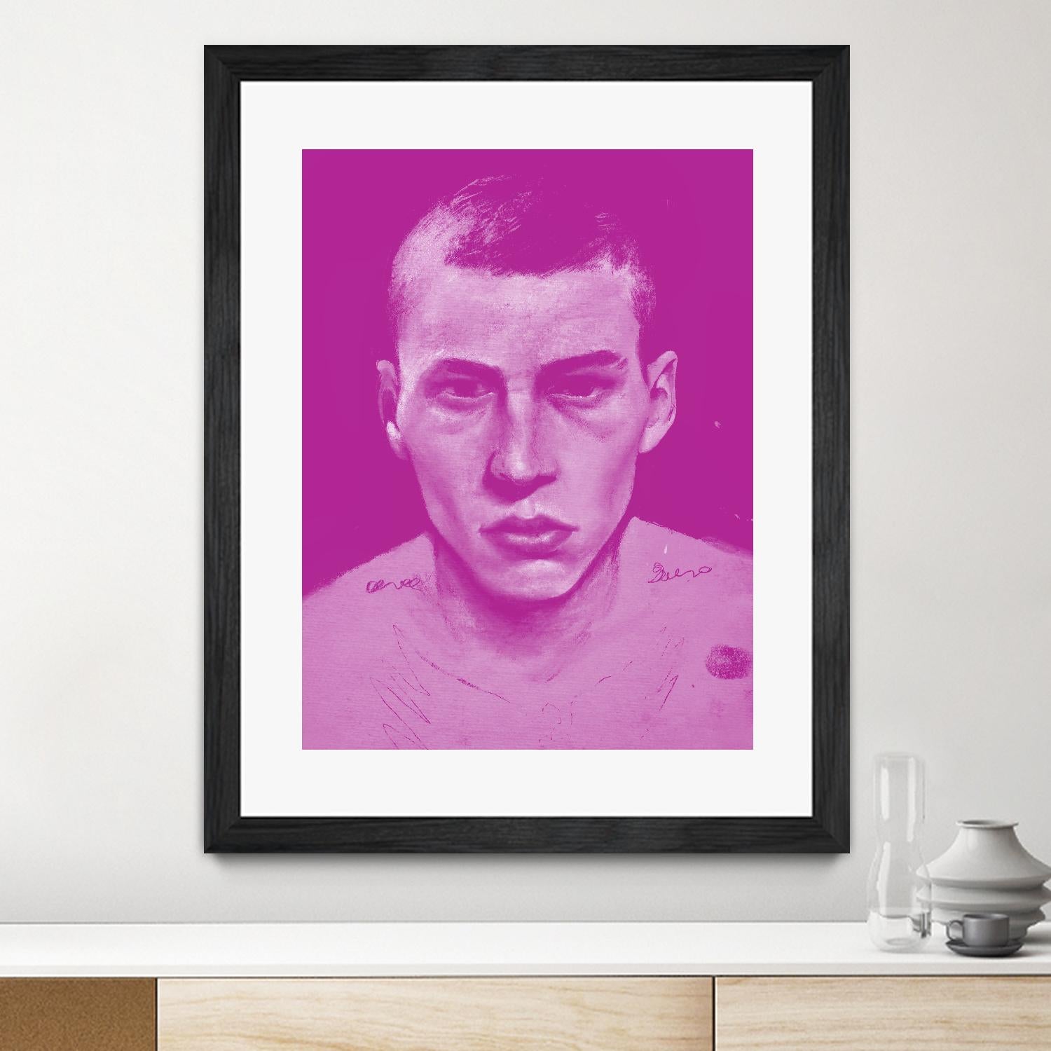 Cherry Scent by Arassay Hilario on GIANT ART - pink digital person