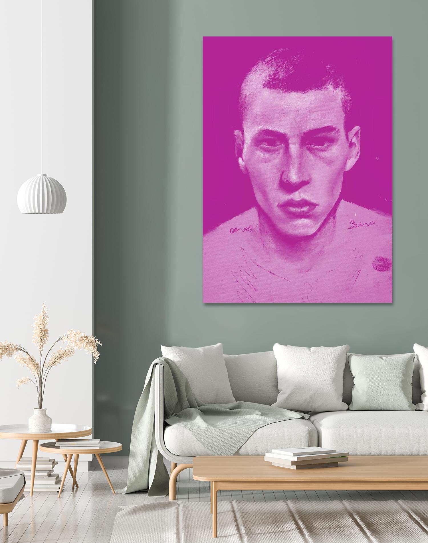 Cherry Scent by Arassay Hilario on GIANT ART - pink digital person