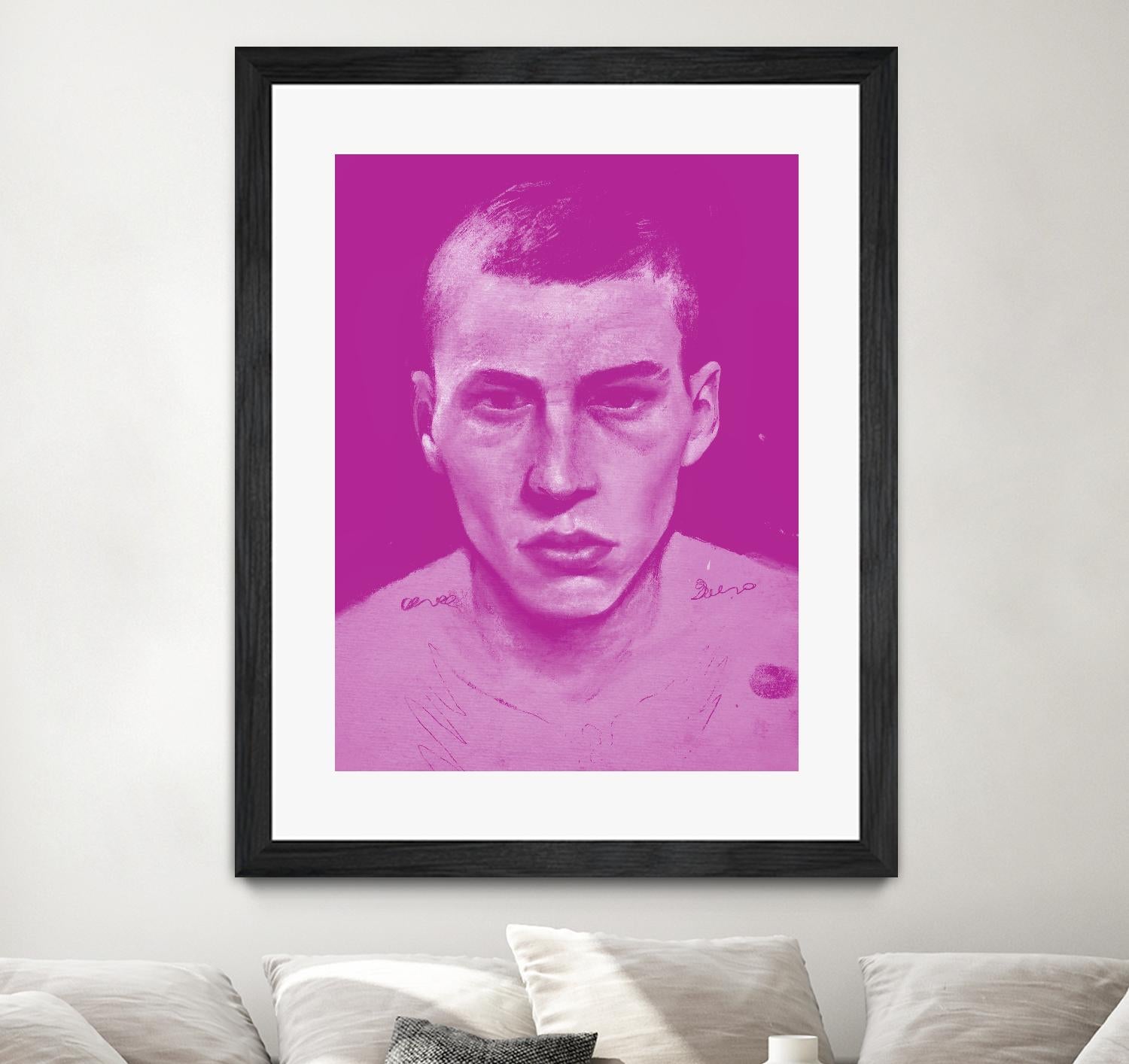 Cherry Scent by Arassay Hilario on GIANT ART - pink digital person