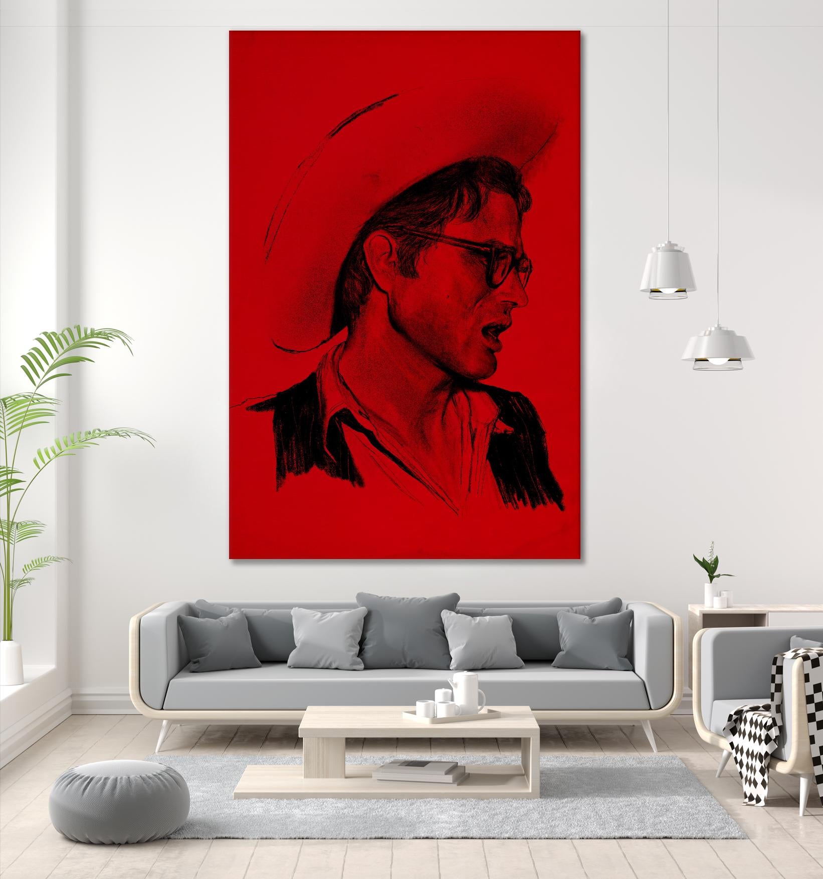 James Dean by Arassay Hilario on GIANT ART - red digital james dean