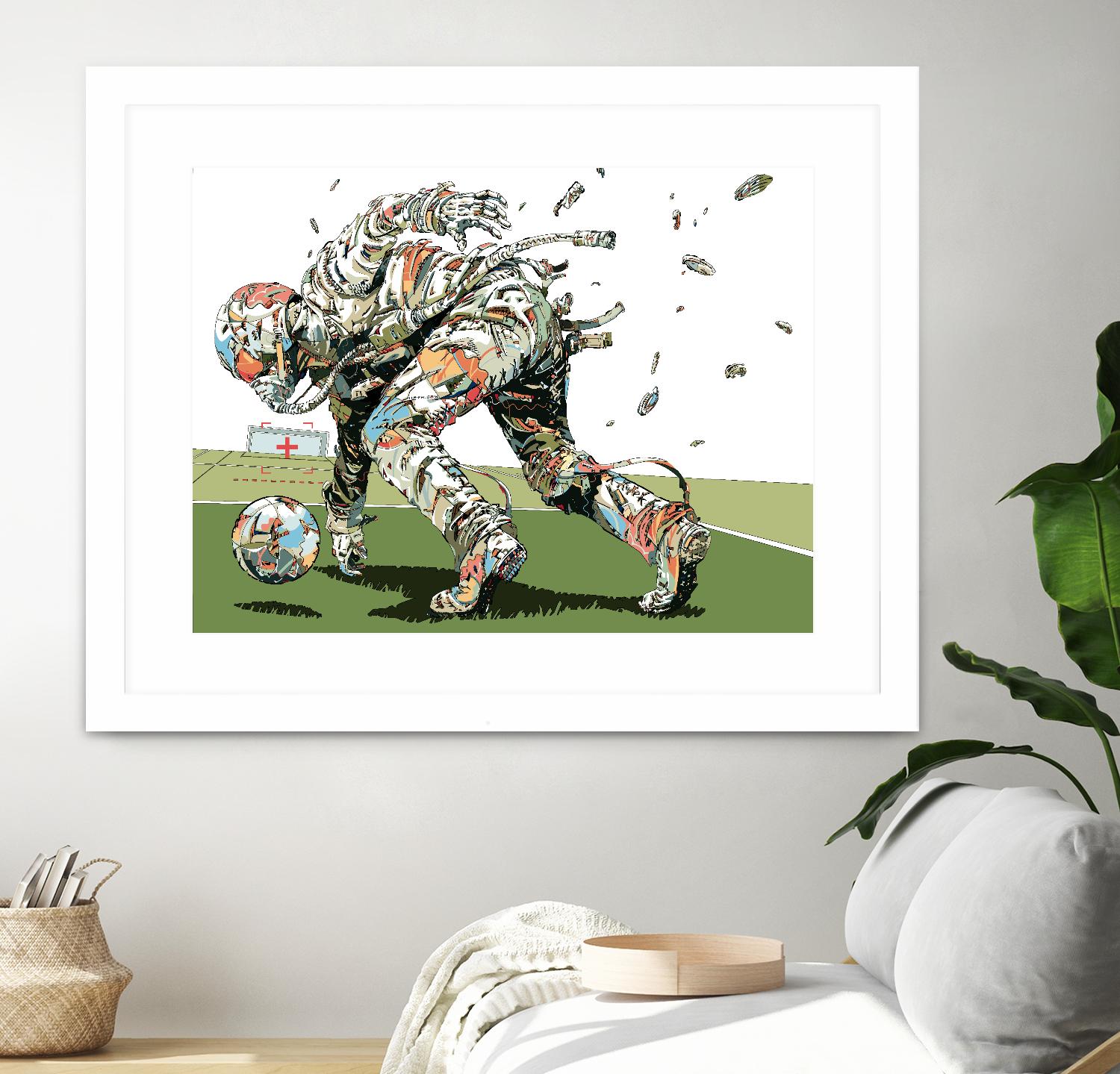 Dog Fights OCC by HR-FM on GIANT ART - white contemporary