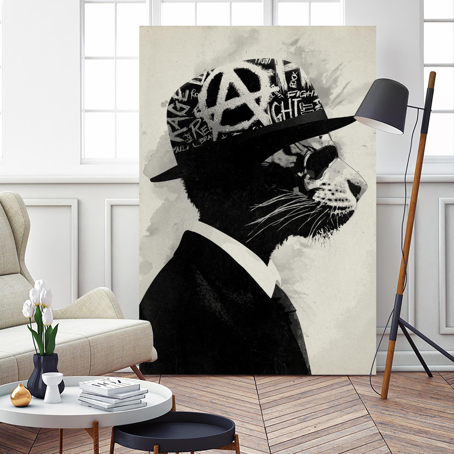 Middle Class Rebel by Hidden Moves on GIANT ART - white contemporary