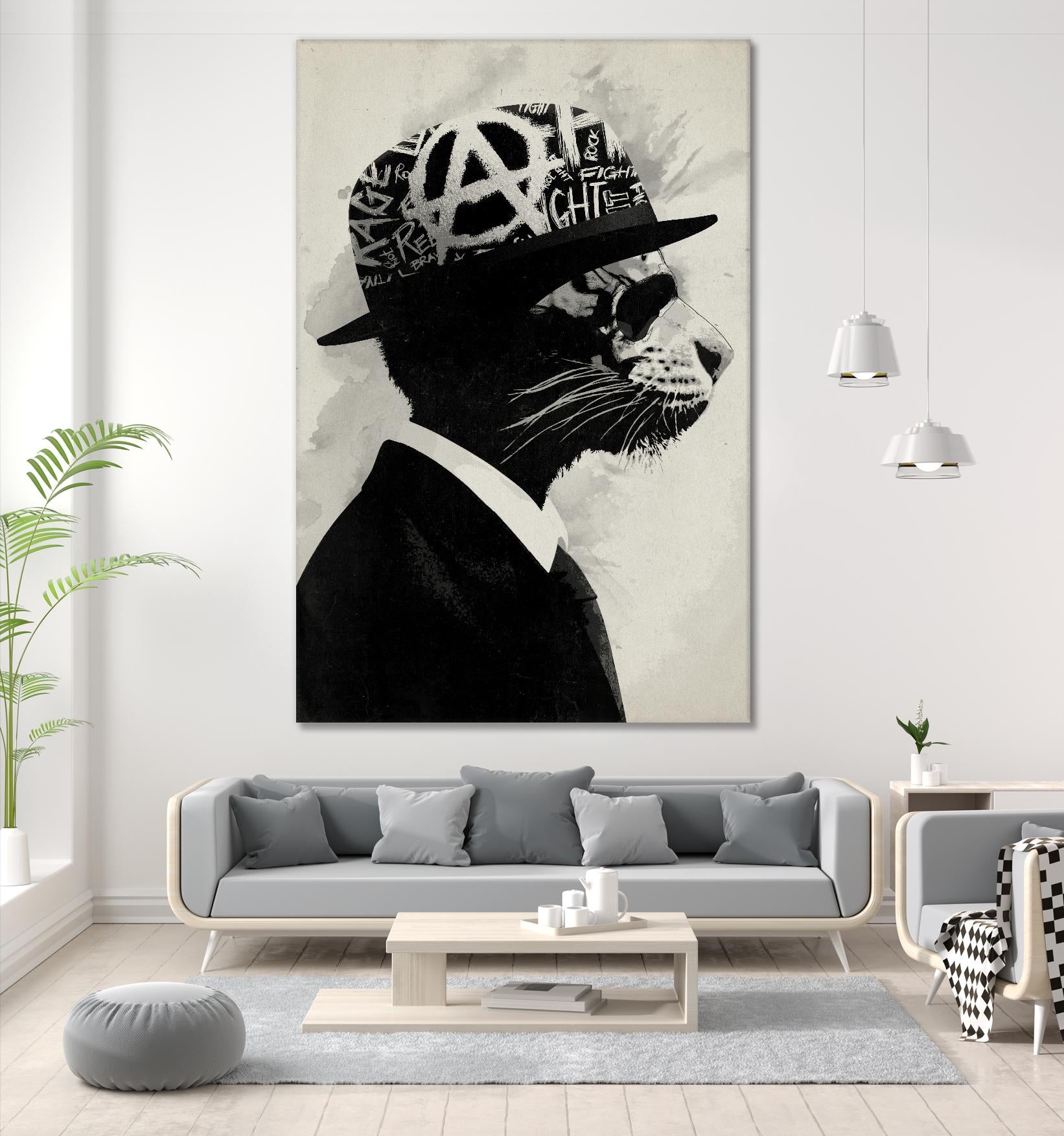 Middle Class Rebel by Hidden Moves on GIANT ART - white contemporary